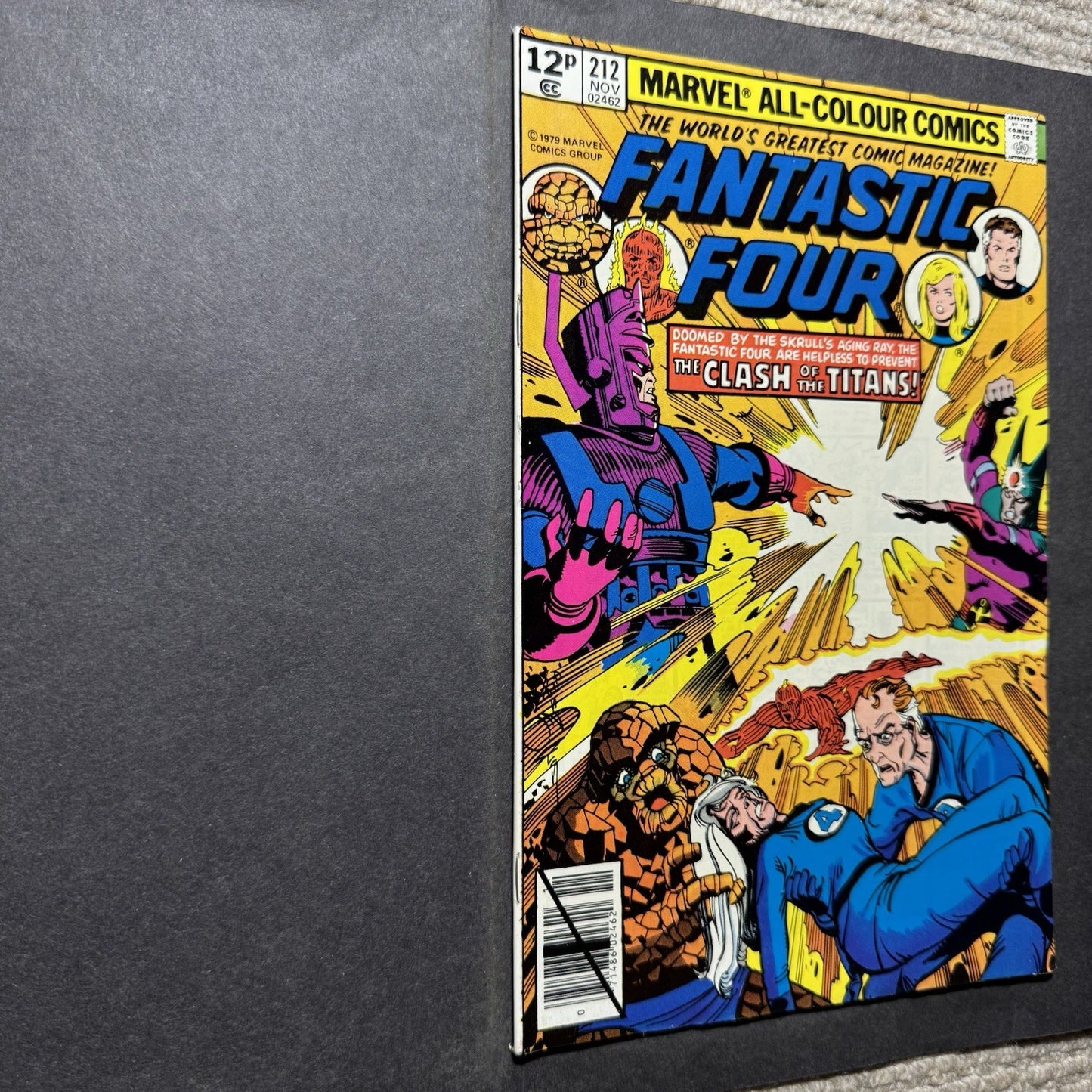 Fantastic Four 212 - Bronze Age Marvel Comics 1979