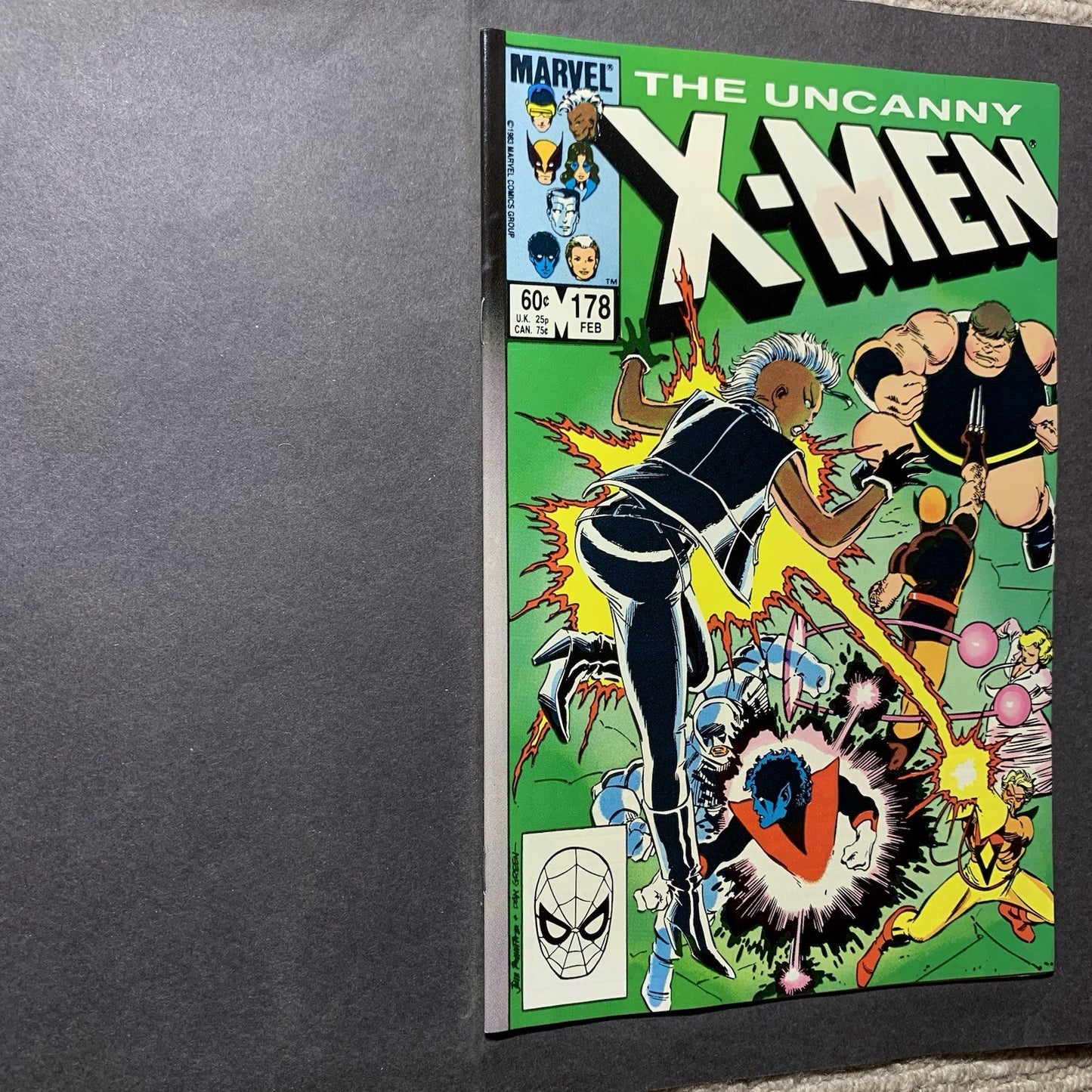 Uncanny x-men 178/ copper age marvel comics 1984