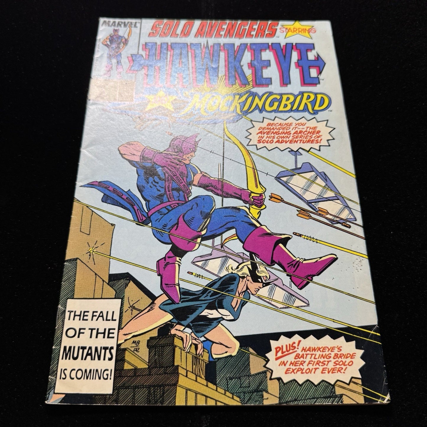 Solo Avengers 1 - 1st Appearance Of Buck Chisholm - Copper Age Comics 1987