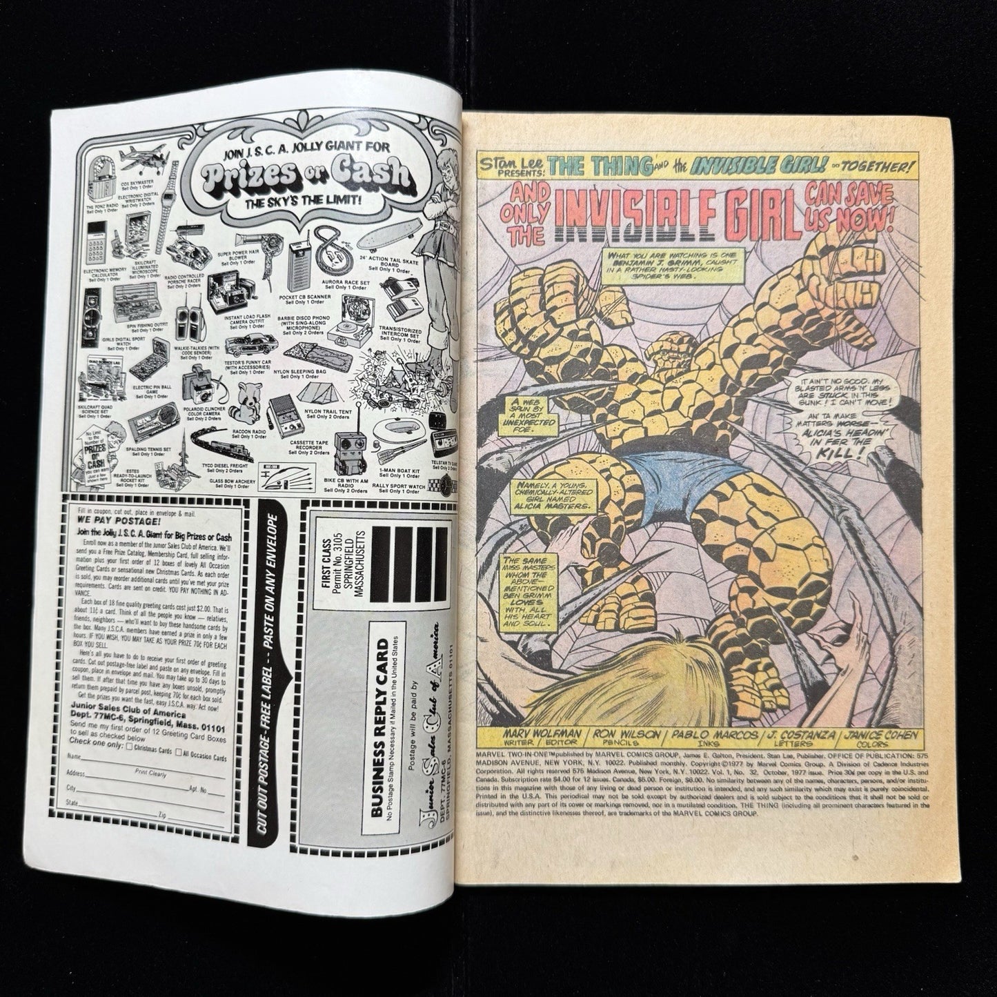 Marvel Two In One 32 - Bronze Age Marvel Comics 1977