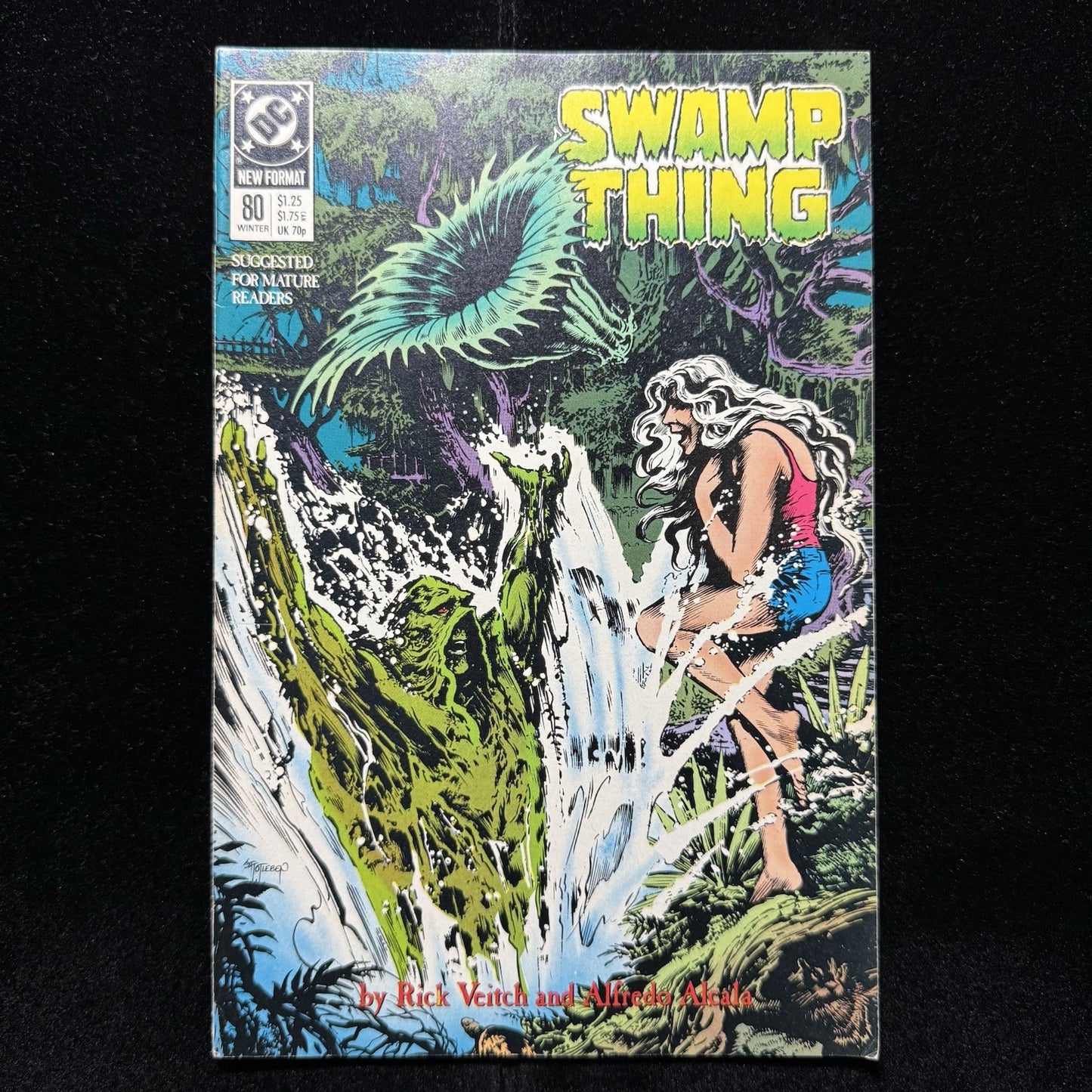 Saga Of The Swamp Thing 80 - Copper Age Dc Comics 1989