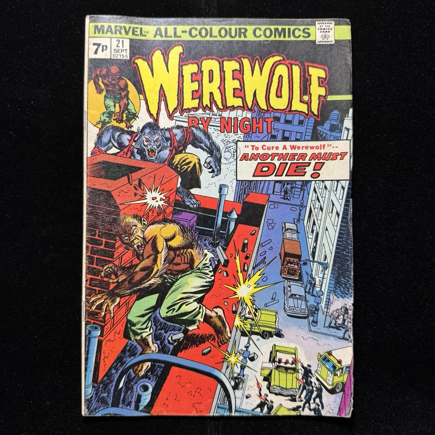 Werewolf By Night 21 - Bronze Age Marvel Comics 1974