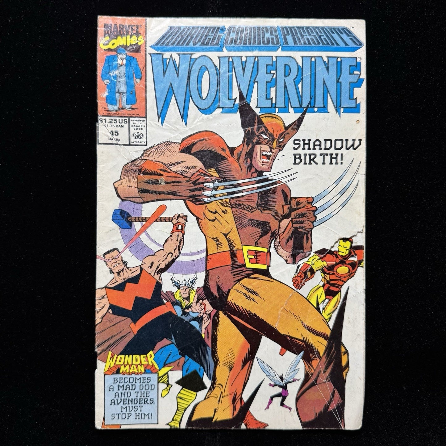 Marvel Comics Presents 45 - Hulk Vs Hulk Hogan - Copper Age Marvel Comics 1990