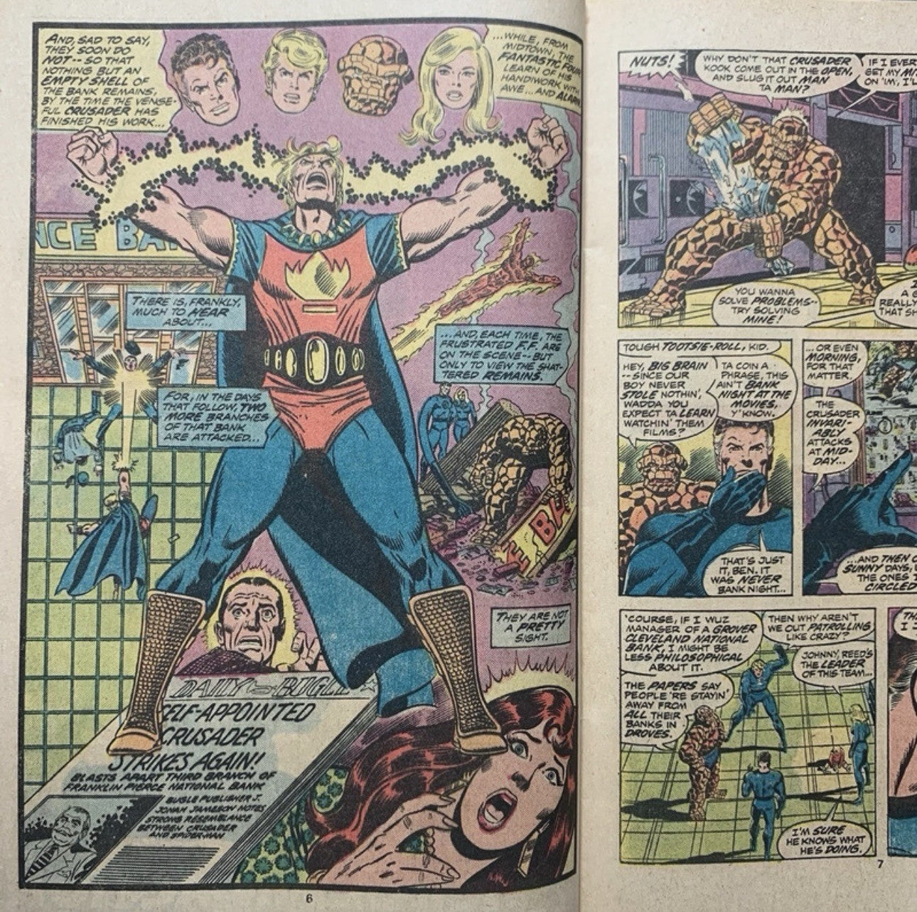 Fantastic four 165/ Bronze Age marvel comics 1975