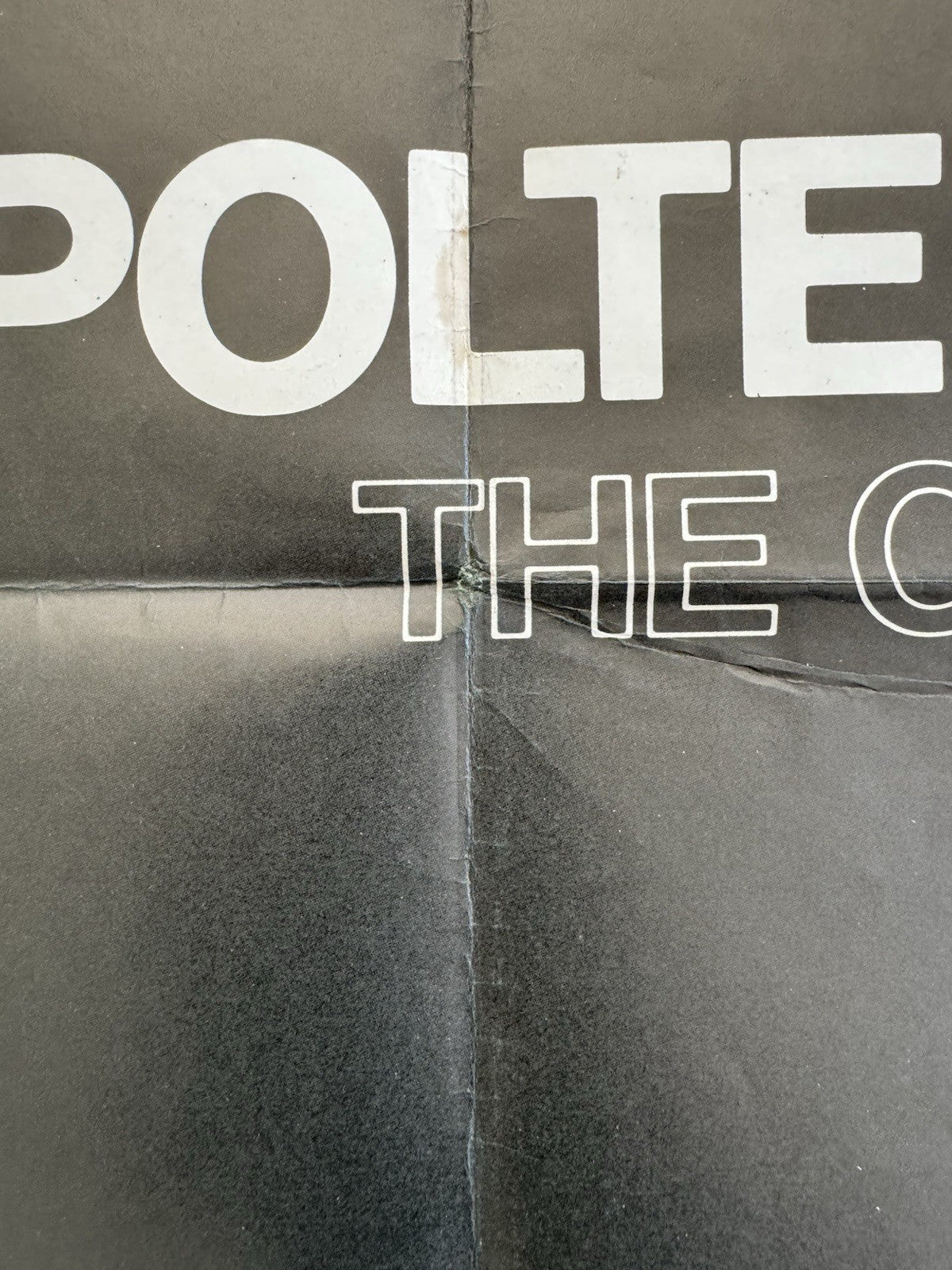 Poltergeist II The Other Side 1986 - Original UK Quad Poster - Horror - Folded