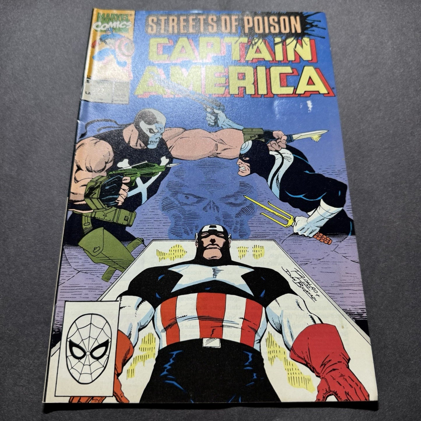 Captain America 377 - Copper Age Marvel Comics 1990