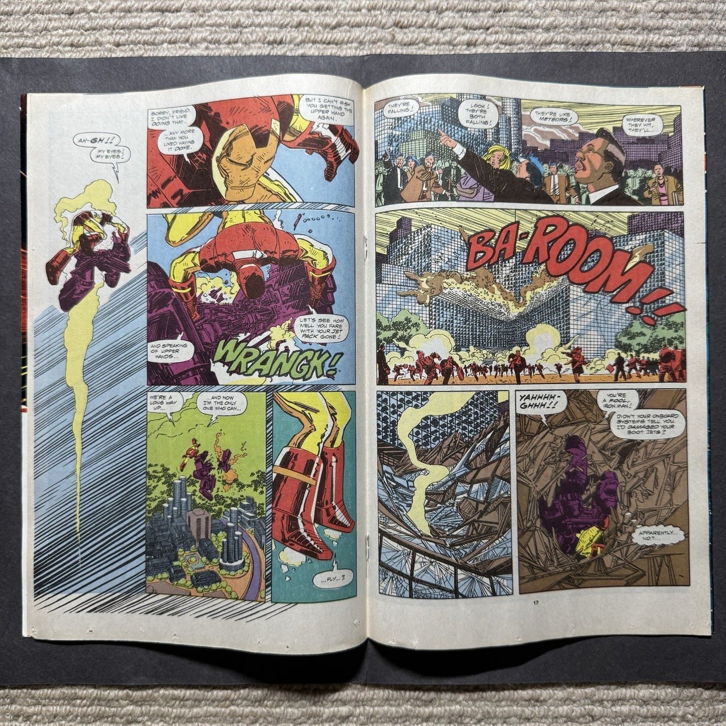 Iron Man 266 - Copper Age Marvel Comics 1991