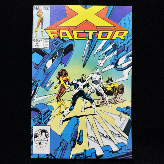X-Factor 28 - 1st Appearance Of Infectia - Copper Age Marvel Comics 1988