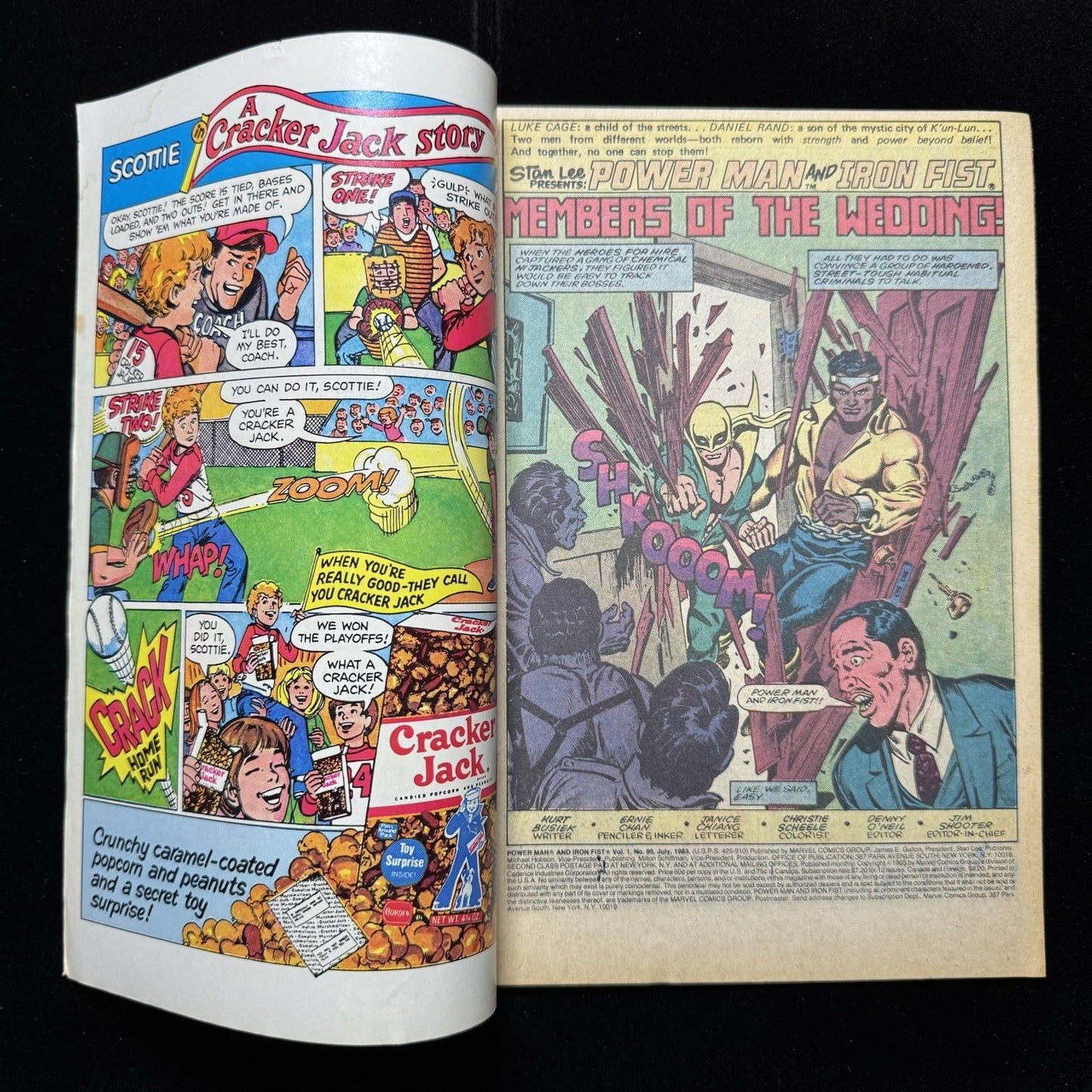Power Man And Iron Fist 95 - Bronze Age Marvel Comics 1983