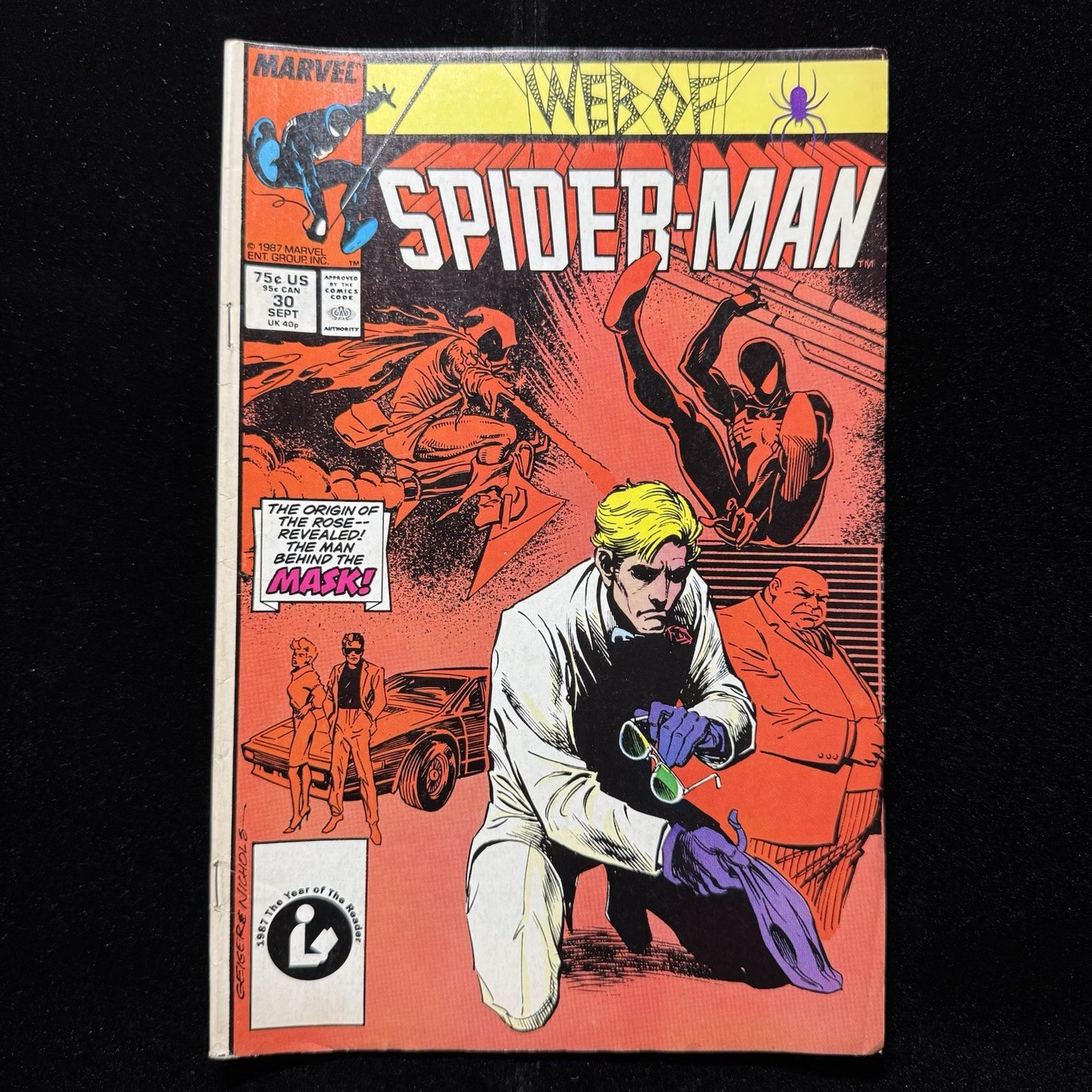 Web Of Spider-Man 30 - Copper Age Marvel Comics 1987