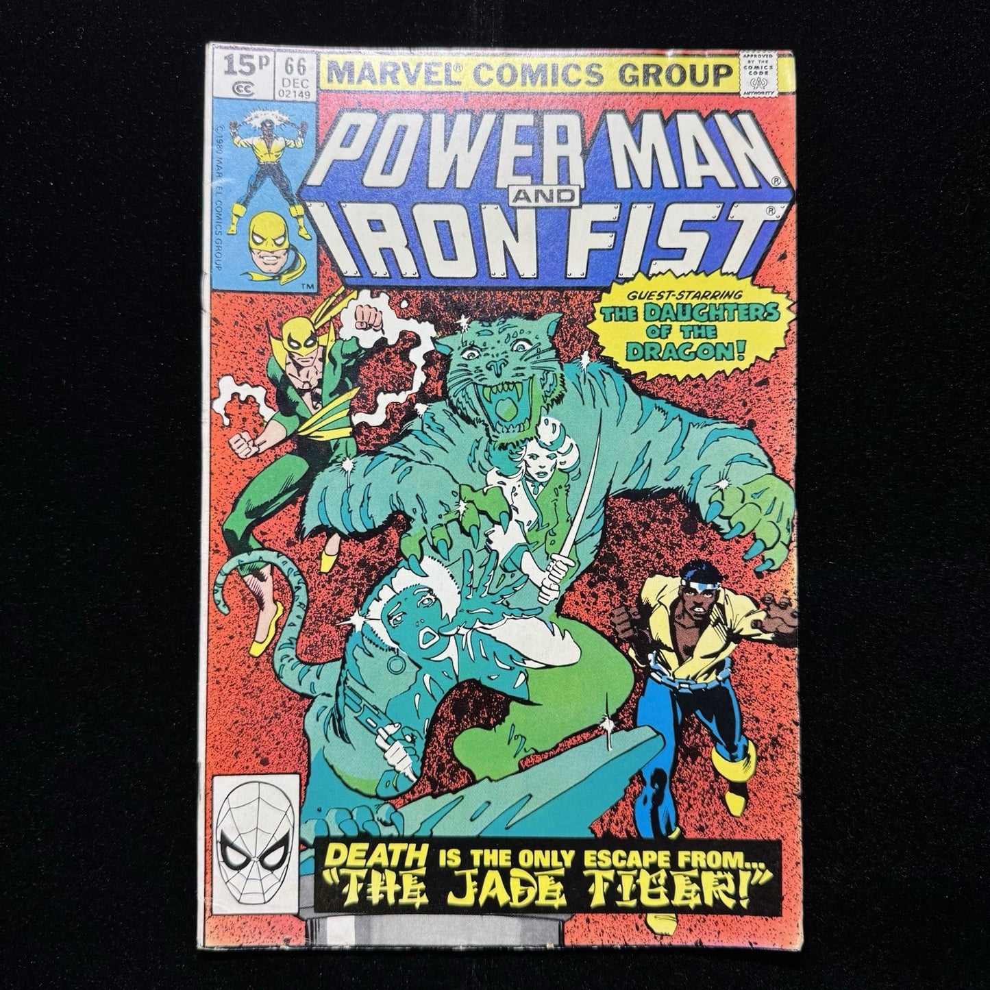 Power Man And Iron Fist 66 - 2nd App Sabretooth - Bronze age Marvel Comics 19800