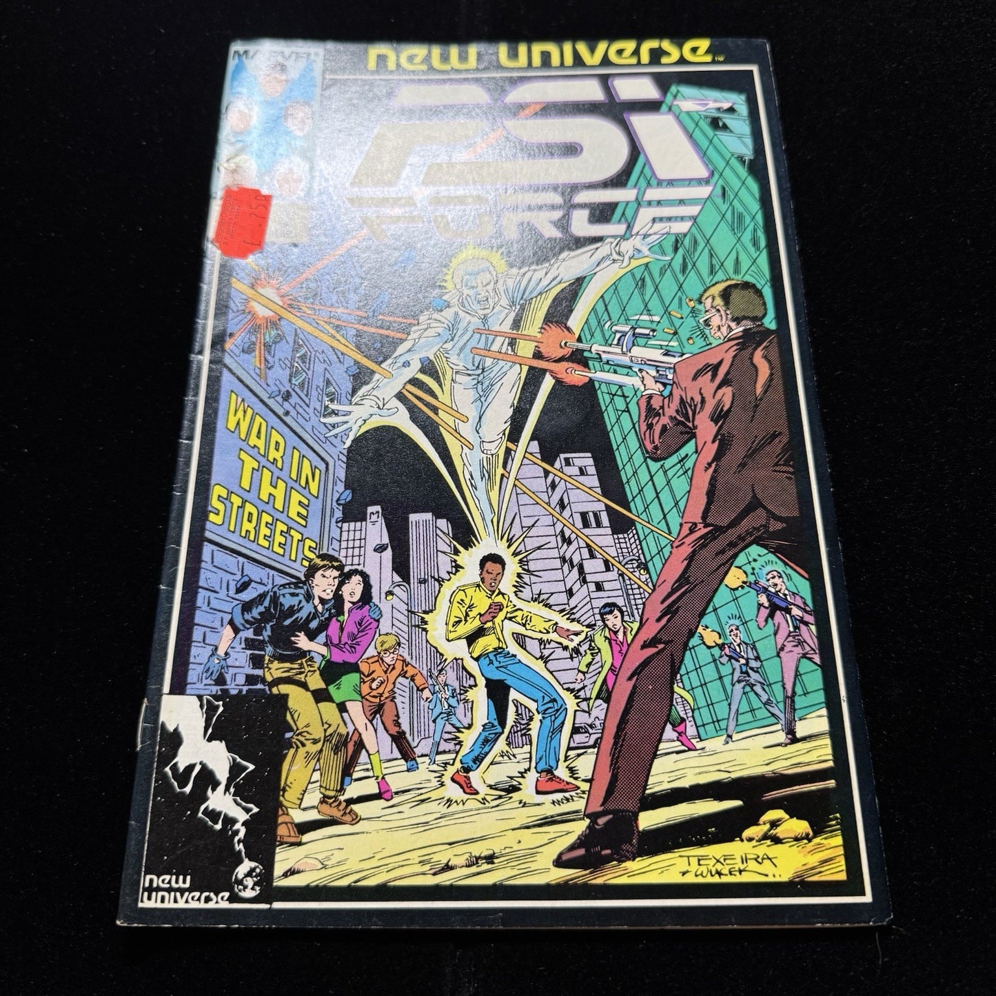 PSI Force 2 - Copper Age Marvel Comics 1986