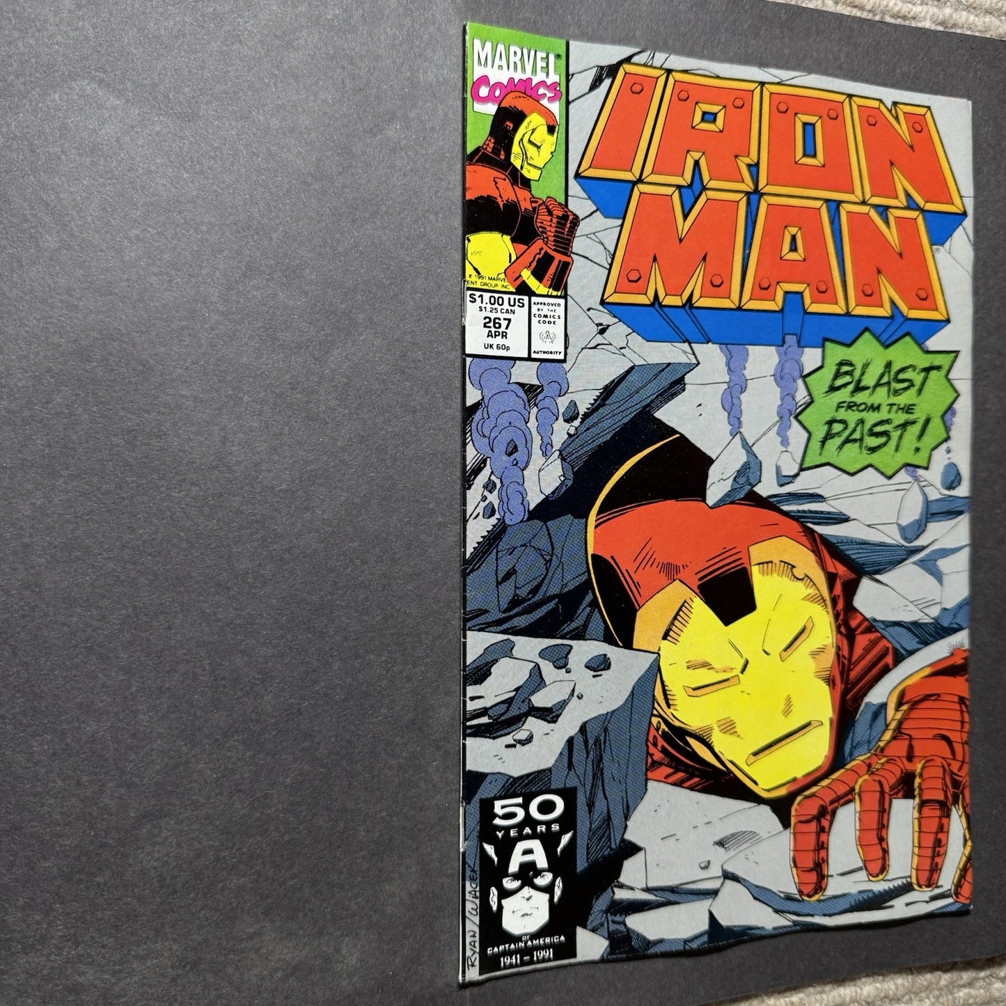 Iron Man 267 - Copper Age Marvel Comics 1991