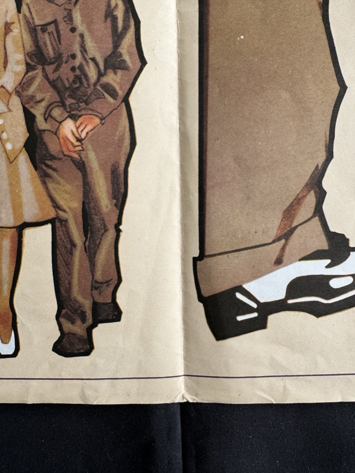The Front Page 1974 - Original UK Quad Cinema Poster - Billy Wilder - Folded