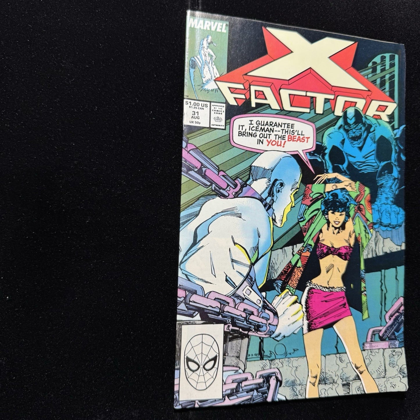X-Factor 31 - 1st Cameo Appearance Orphan Maker - Copper Age Marvel Comics 1988