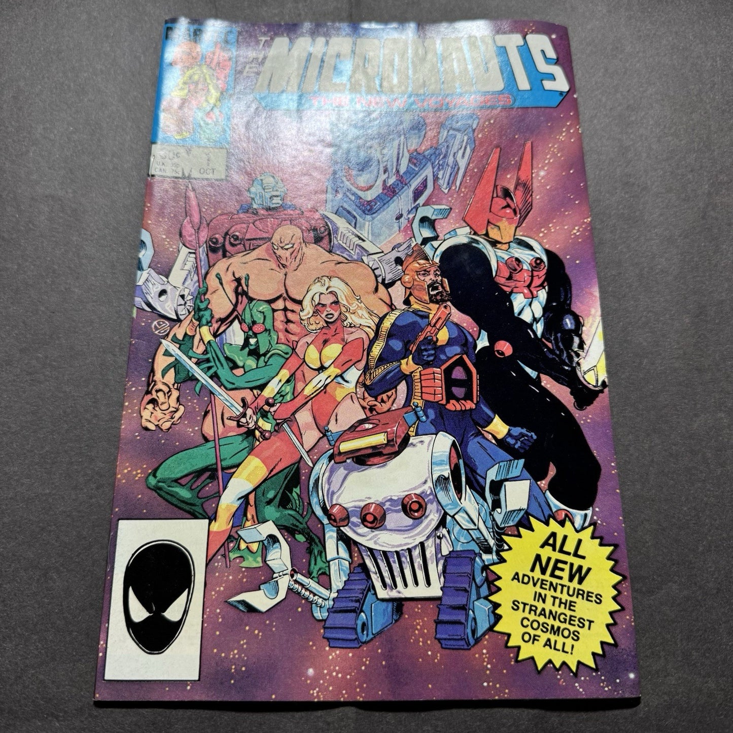 Micronauts The New Voyages 1 - Copper Age Marvel Comics 1984