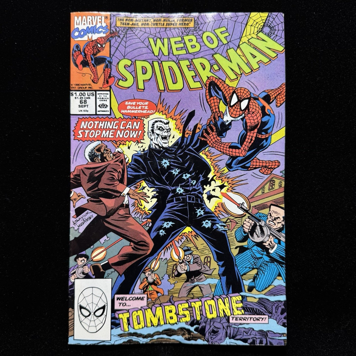 Web Of Spider-Man 68 - Copper Age Marvel Comics 1990
