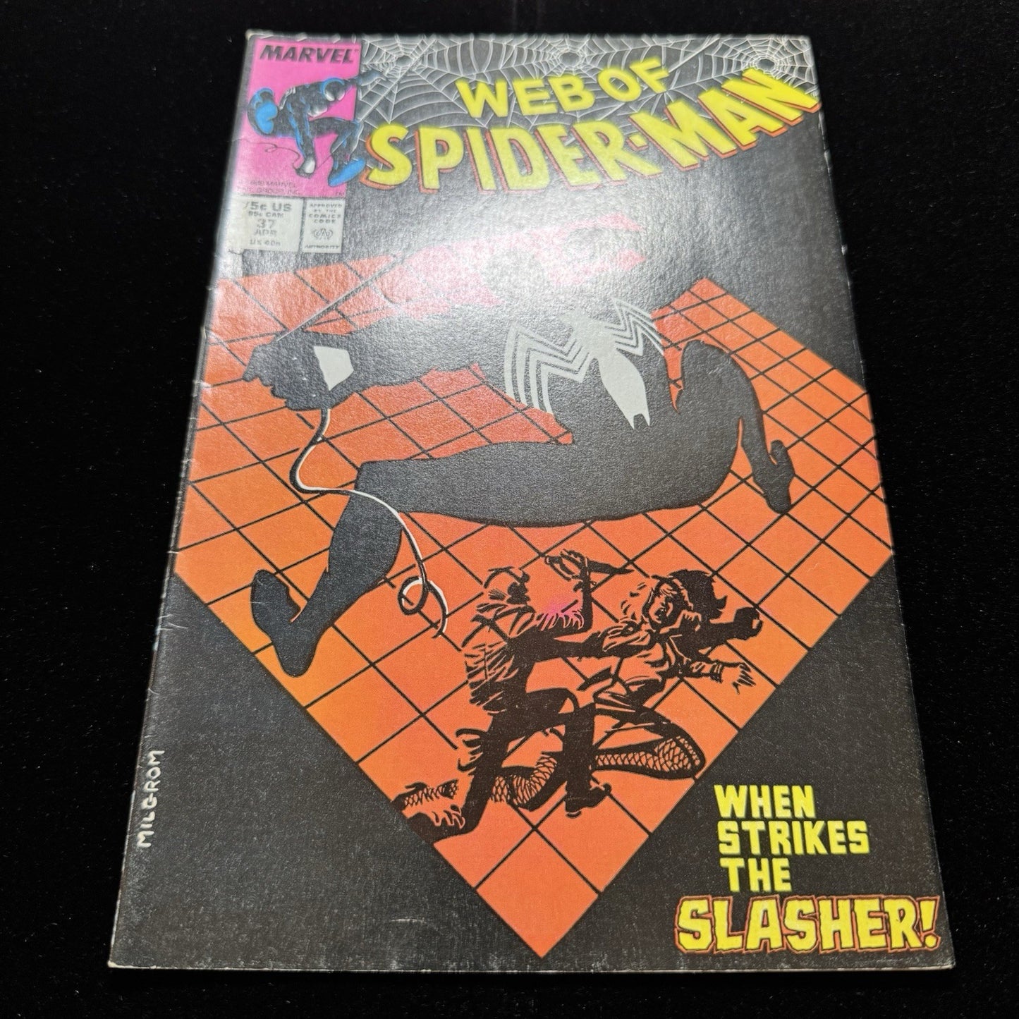 Web Of Spider-Man 37 - Copper Age Marvel Comics 1988