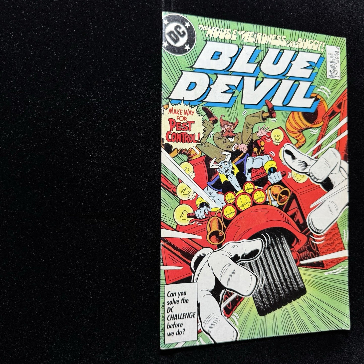 Blue Devil 29 - Copper Age Dc Comics 1986