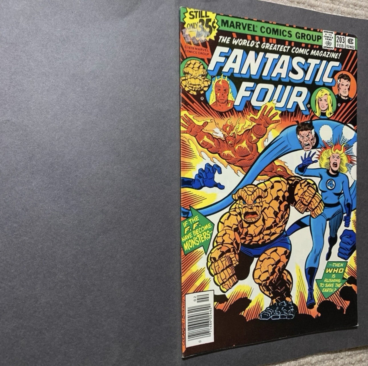 Fantastic Four 203/ Bronze Age Marvel Comics 1979