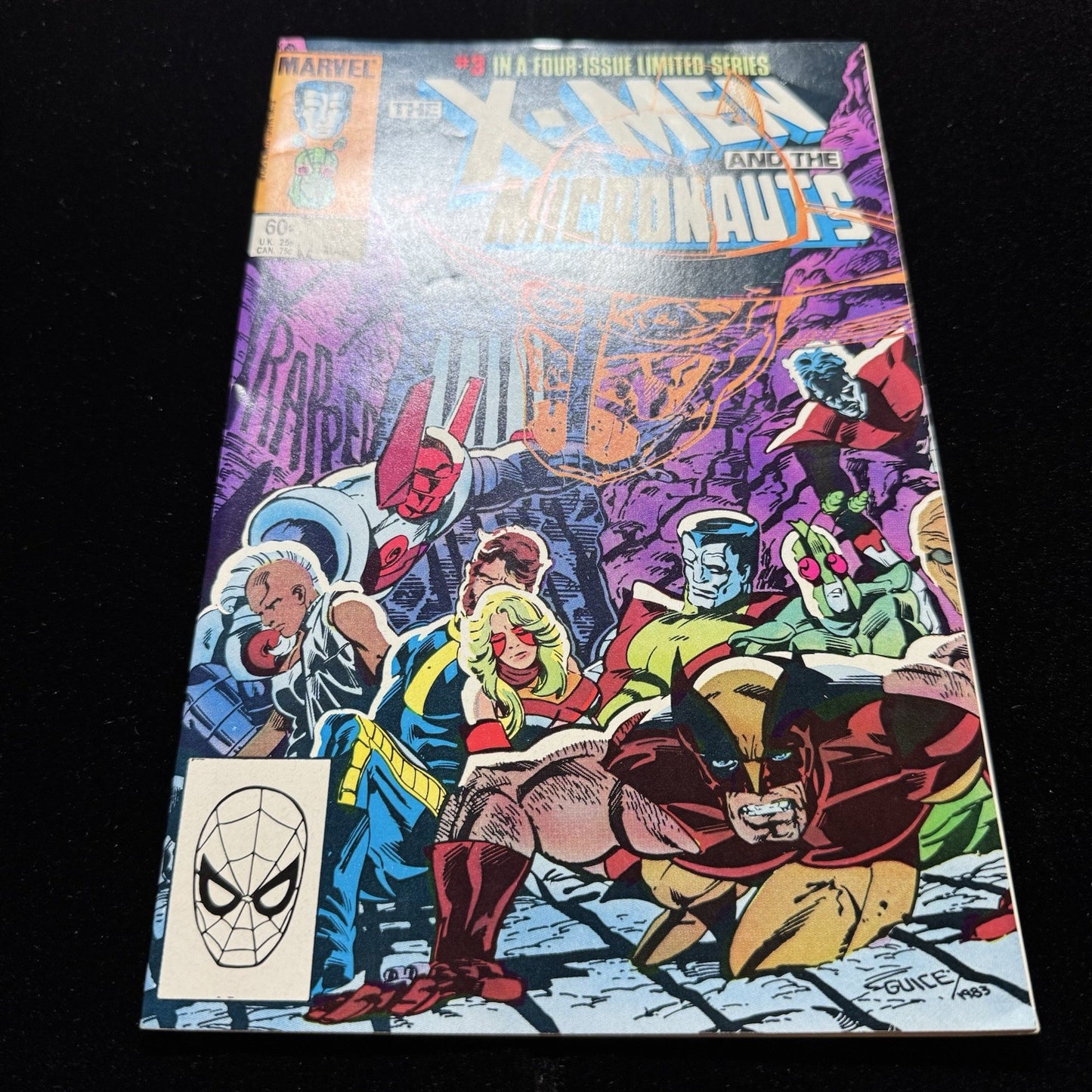 X-Men And The Micronauts 3 - Copper Age Marvel Comics 1984