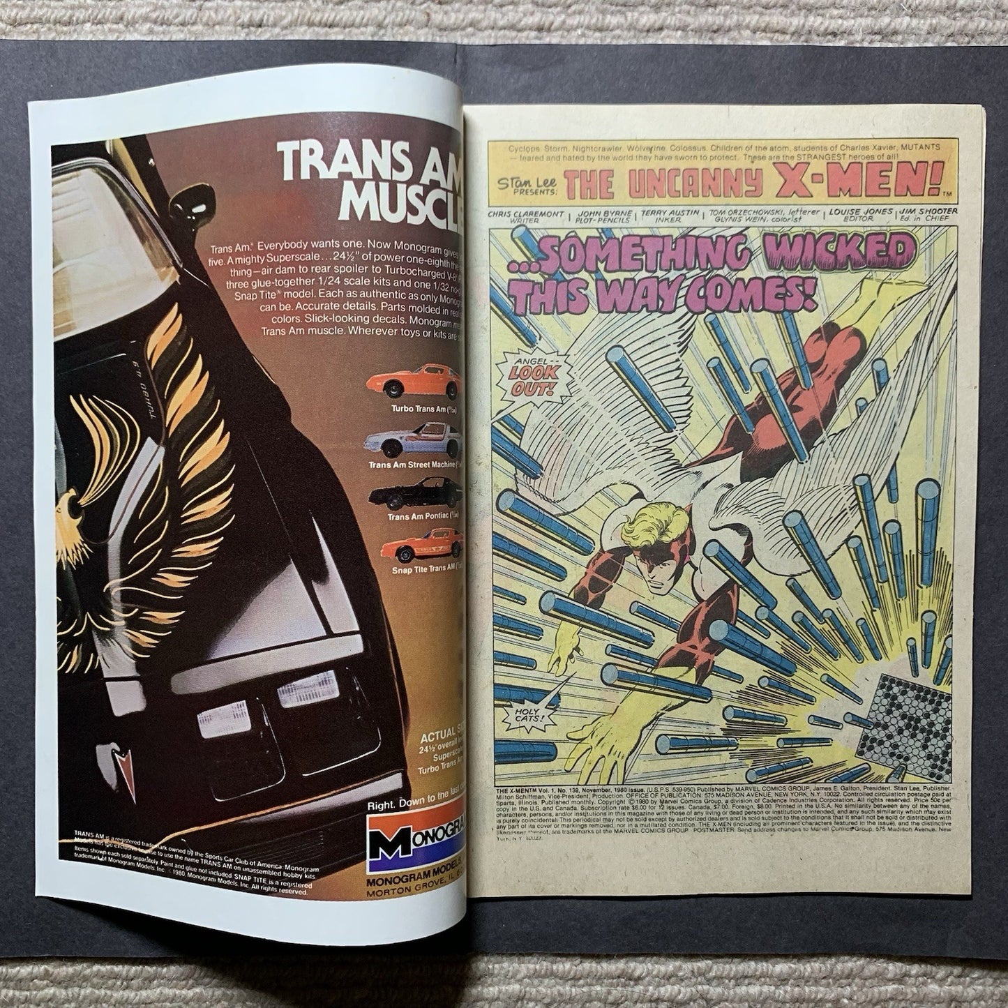 Uncanny x-men 139/ Bronze Age marvel comics 1980