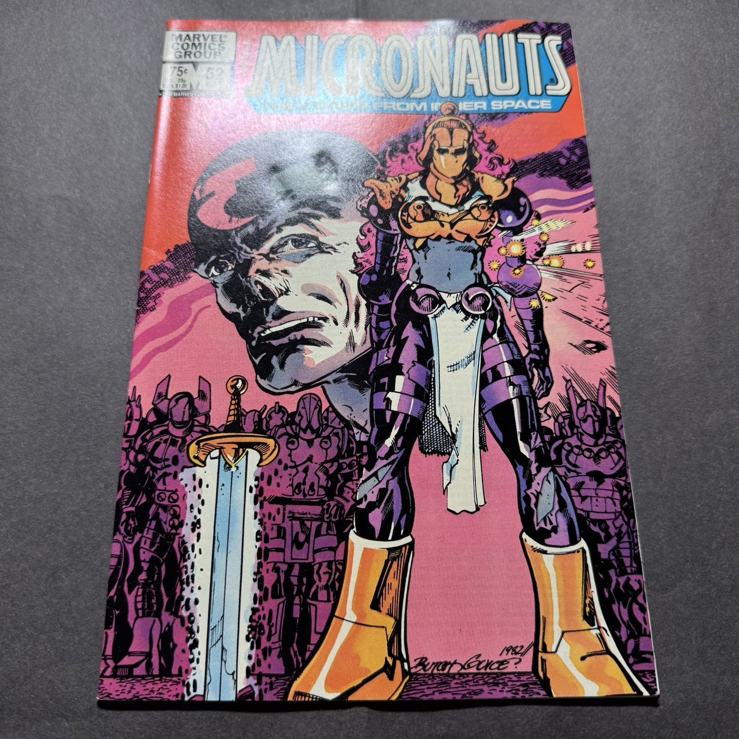 Micronauts 52 - Bronze Age Marvel Comics 1983