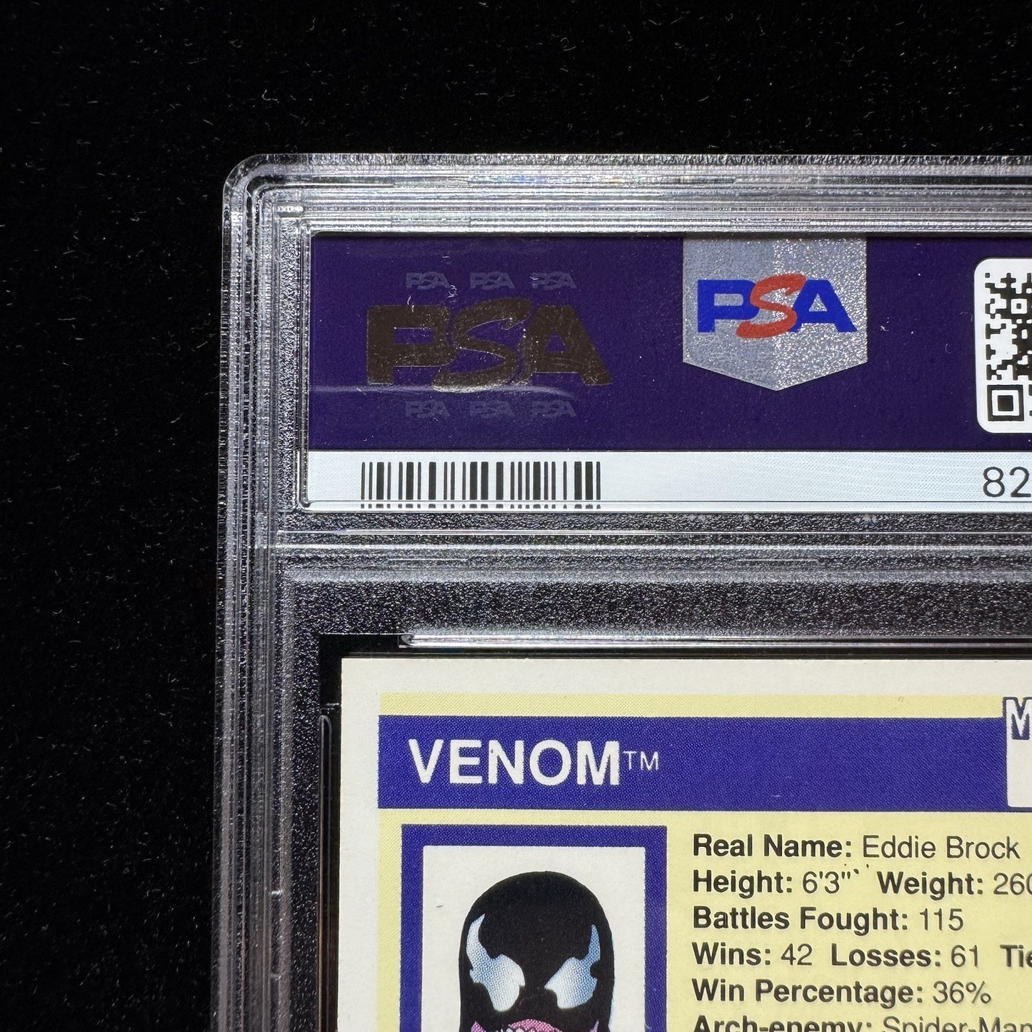 Venom #73 PSA 10 1990 Marvel Universe Impel Trading Card GEM MINT