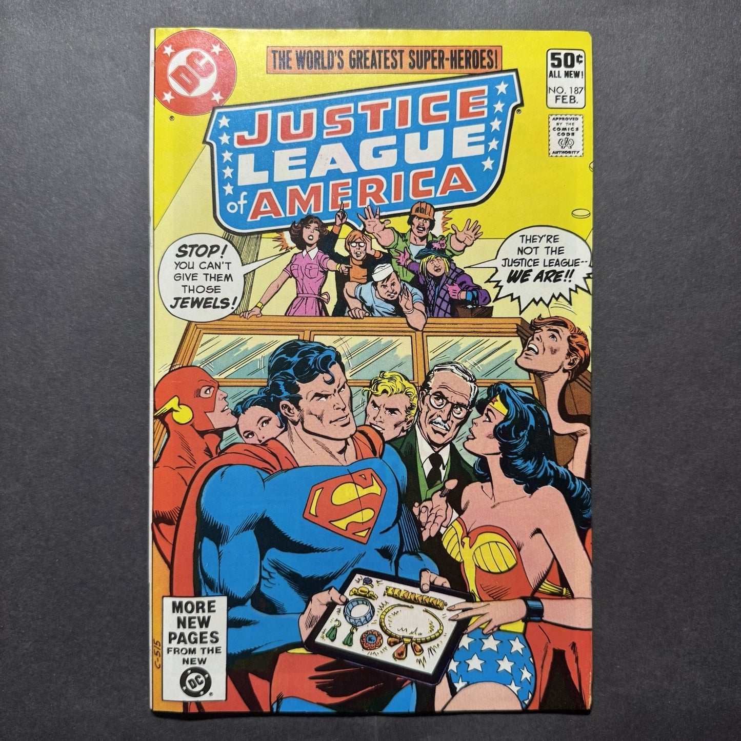 Justice League 187 - Bronze Age Dc Comics 1981
