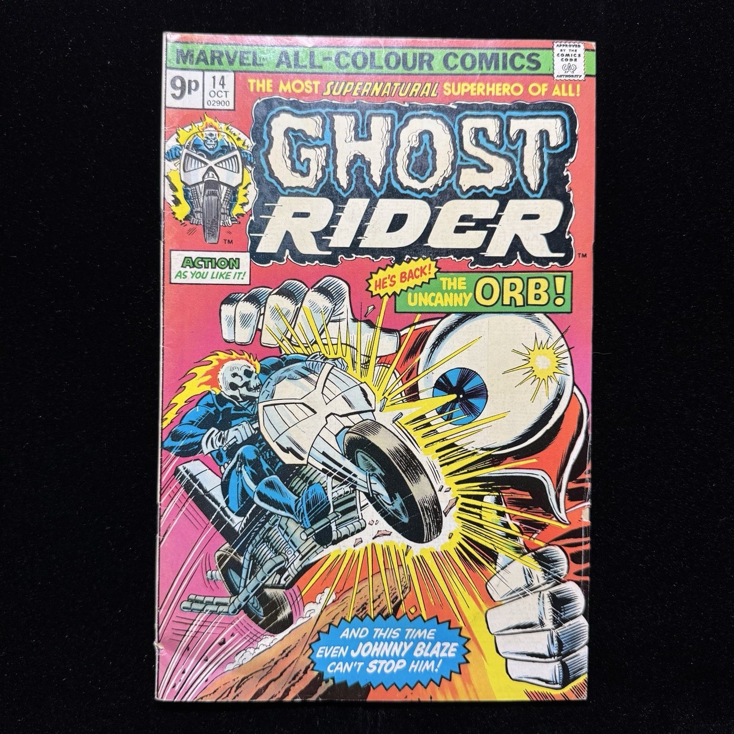 Ghost Rider 14 - Bronze Age Marvel Comics 1975