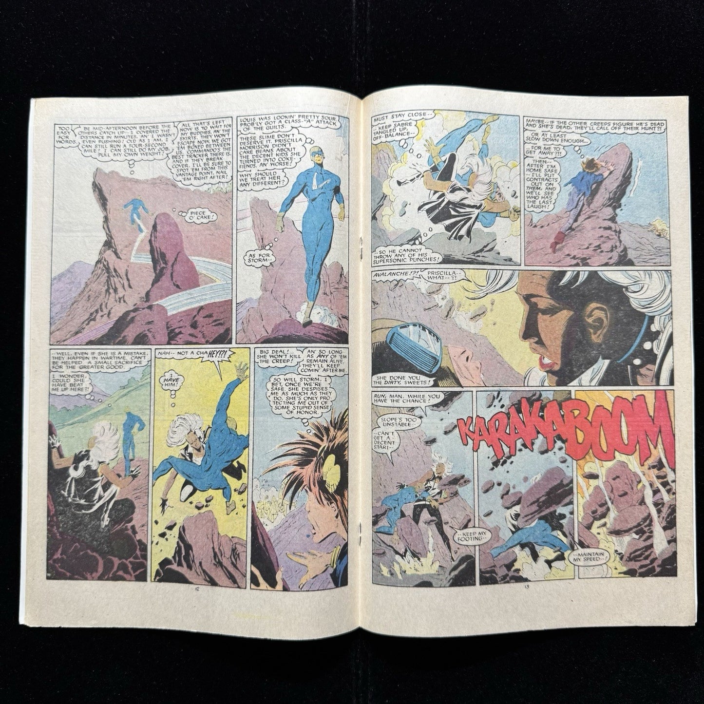 Uncanny X-Men 216  - Copper Age Marvel Comics 1987