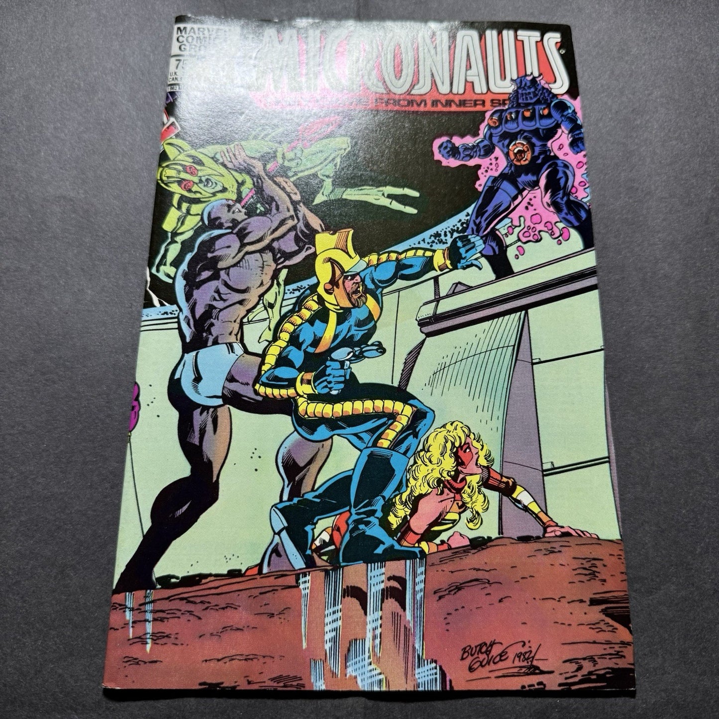 Micronauts 50 - Bronze Age Marvel Comics 1983