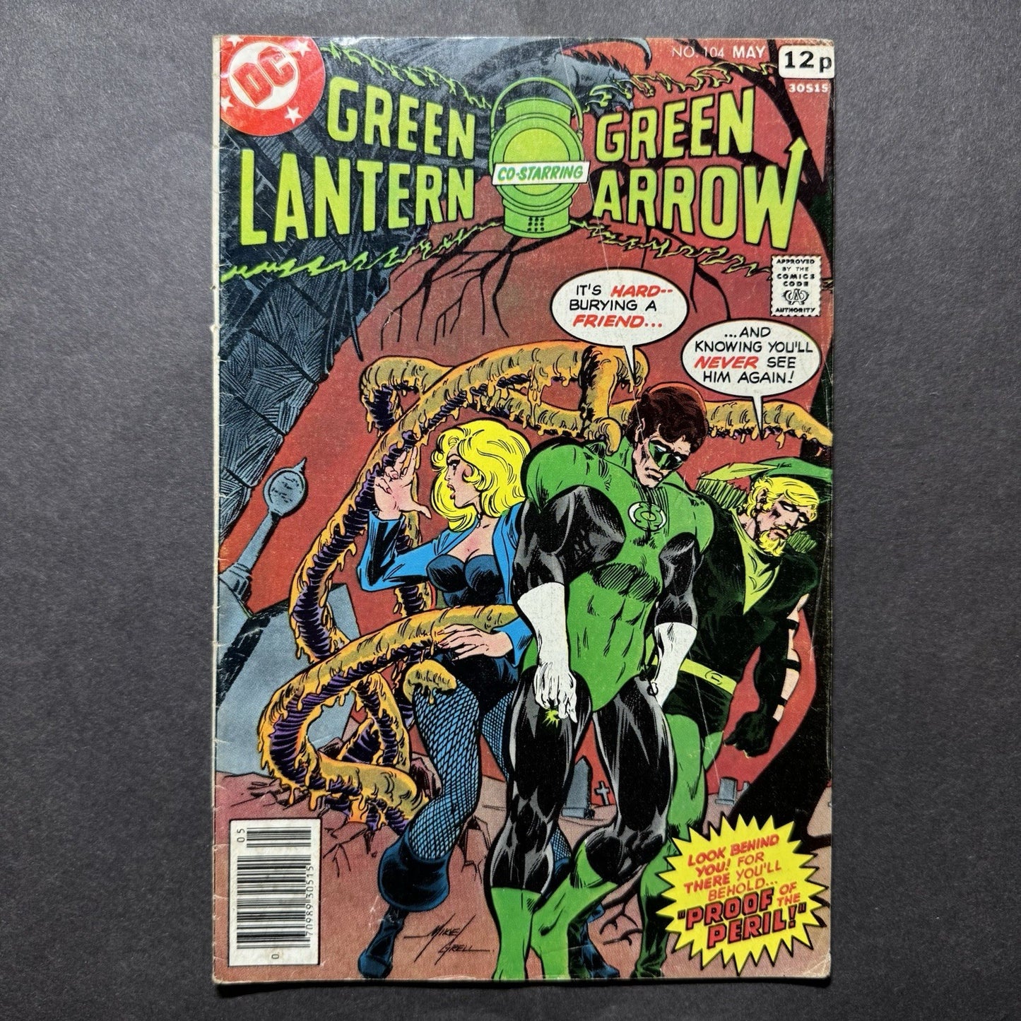Green Lantern 104 - Bronze Age Marvel Comics 1977