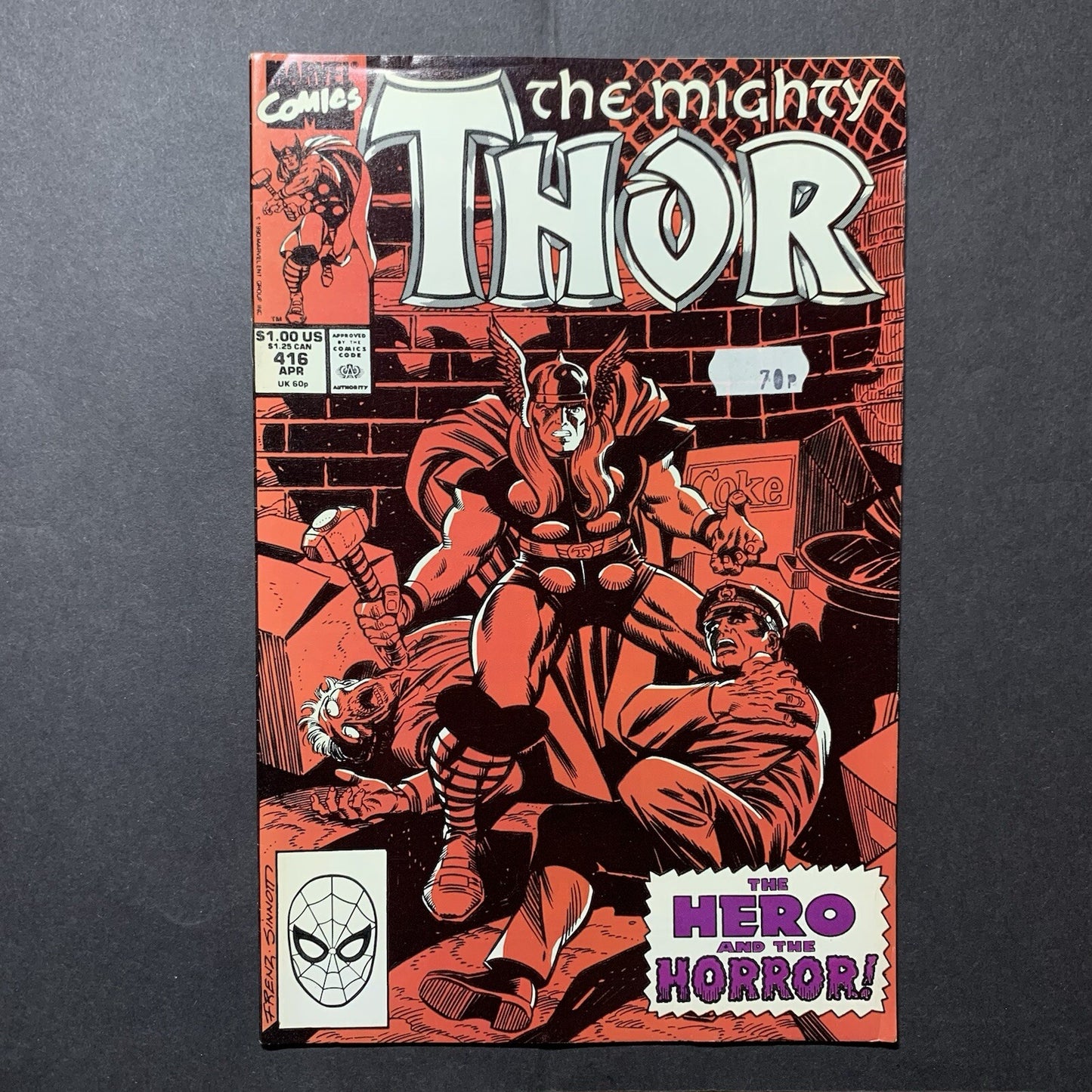 Thor 416/ Copper Age Marvel Comics 1990