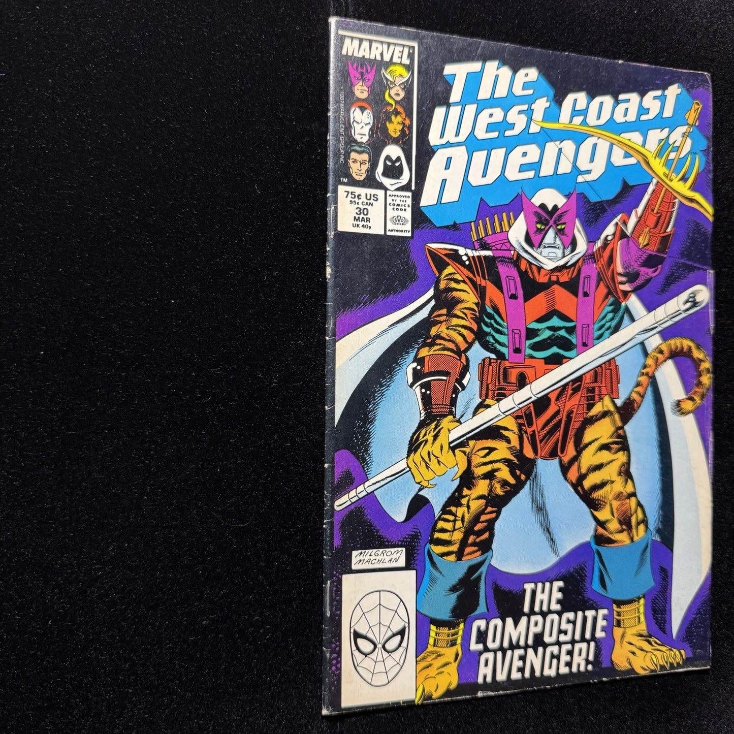 West Coast Avengers 30 - Copper Age Marvel Comics 1988