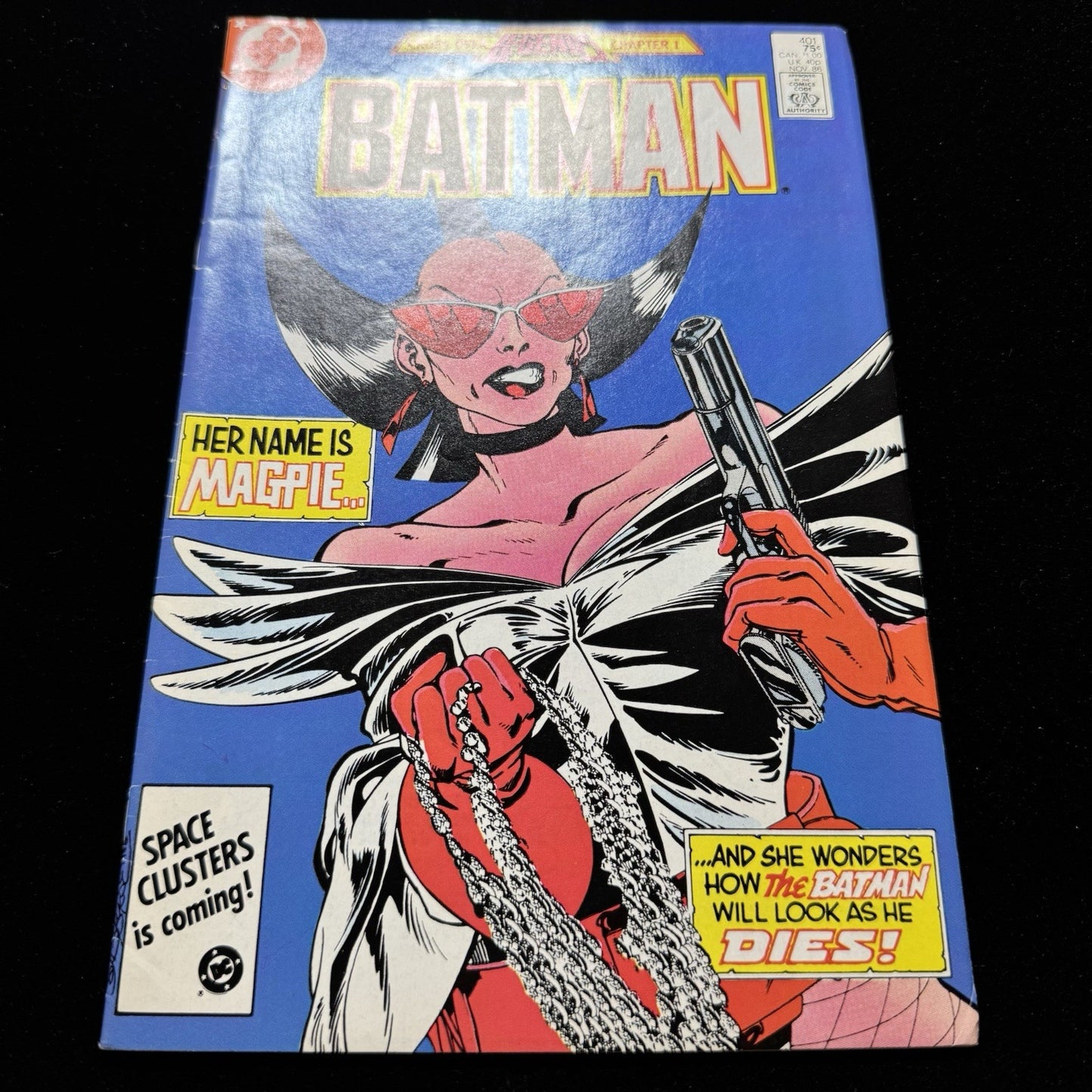 Batman 401 - 2nd Appearance Of Magpie - Copper Age Dc Comics 1986