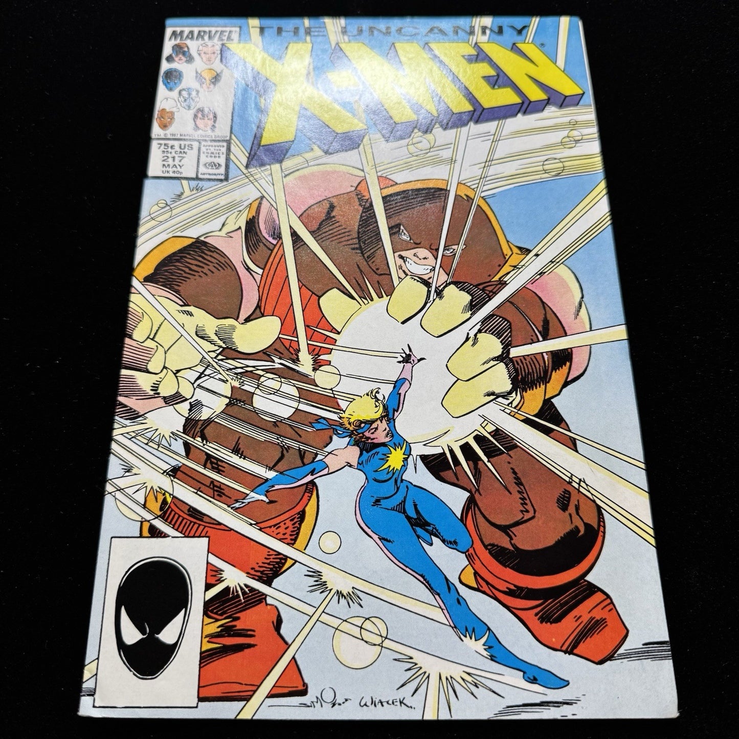 Uncanny X-Men 217 - Copper Age Marvel Comics 1987