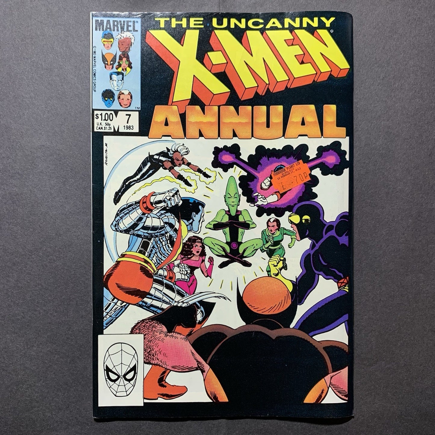 Uncanny X-Men annual 7/ Bronze Age marvel comics 1983