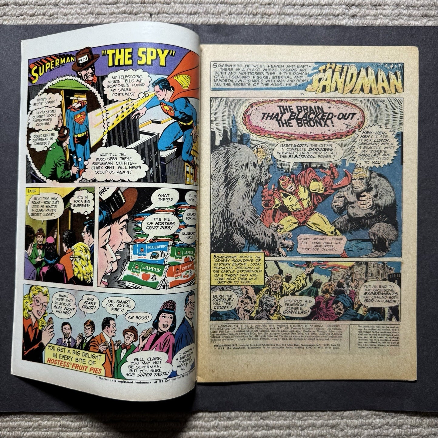 Sandman 3 - Bronze Age Dc Comics 1975