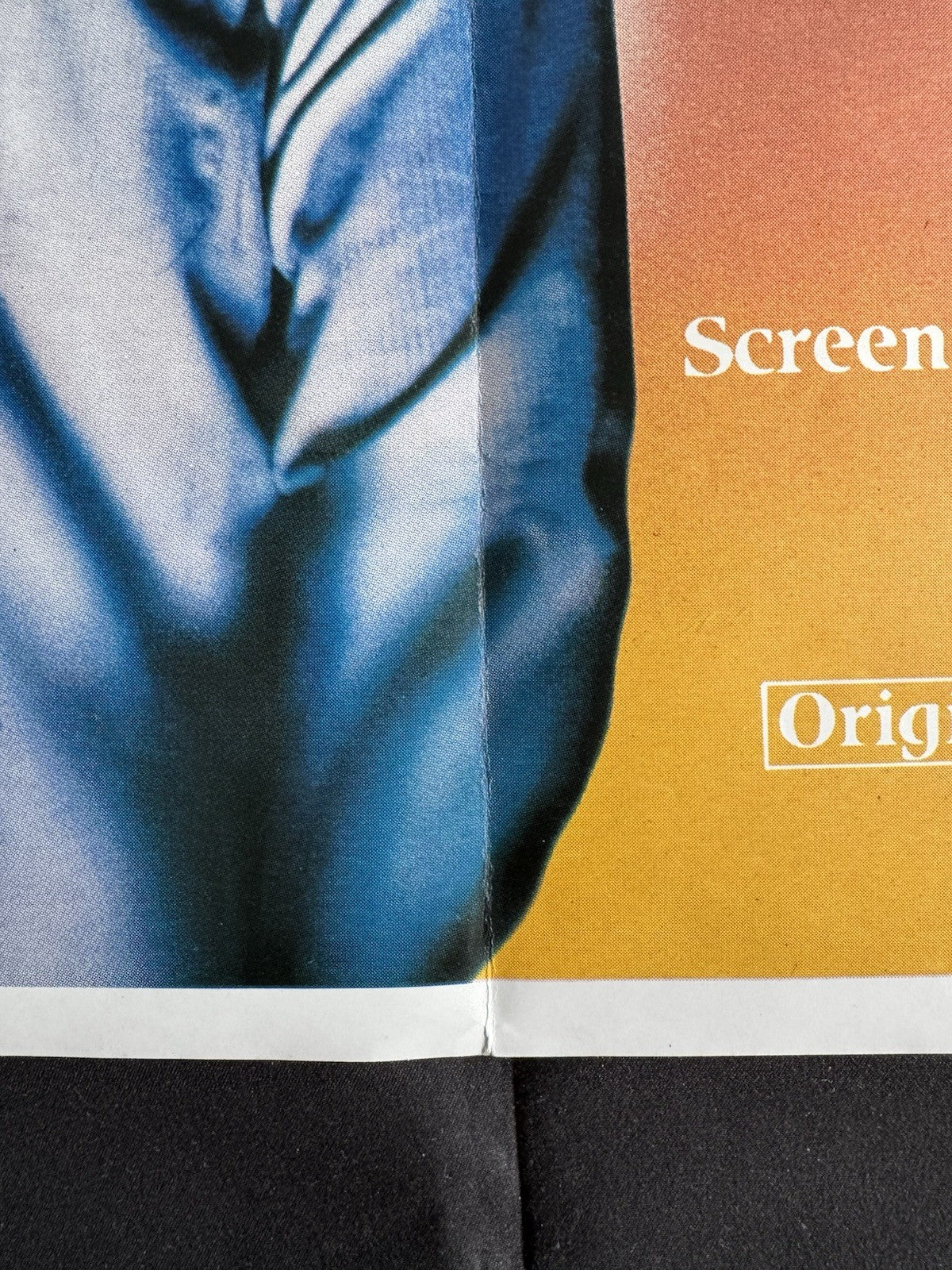 Once Bitten 1985 - Original UK Quad Cinema Poster - Jim Carrey Comedy - Folded