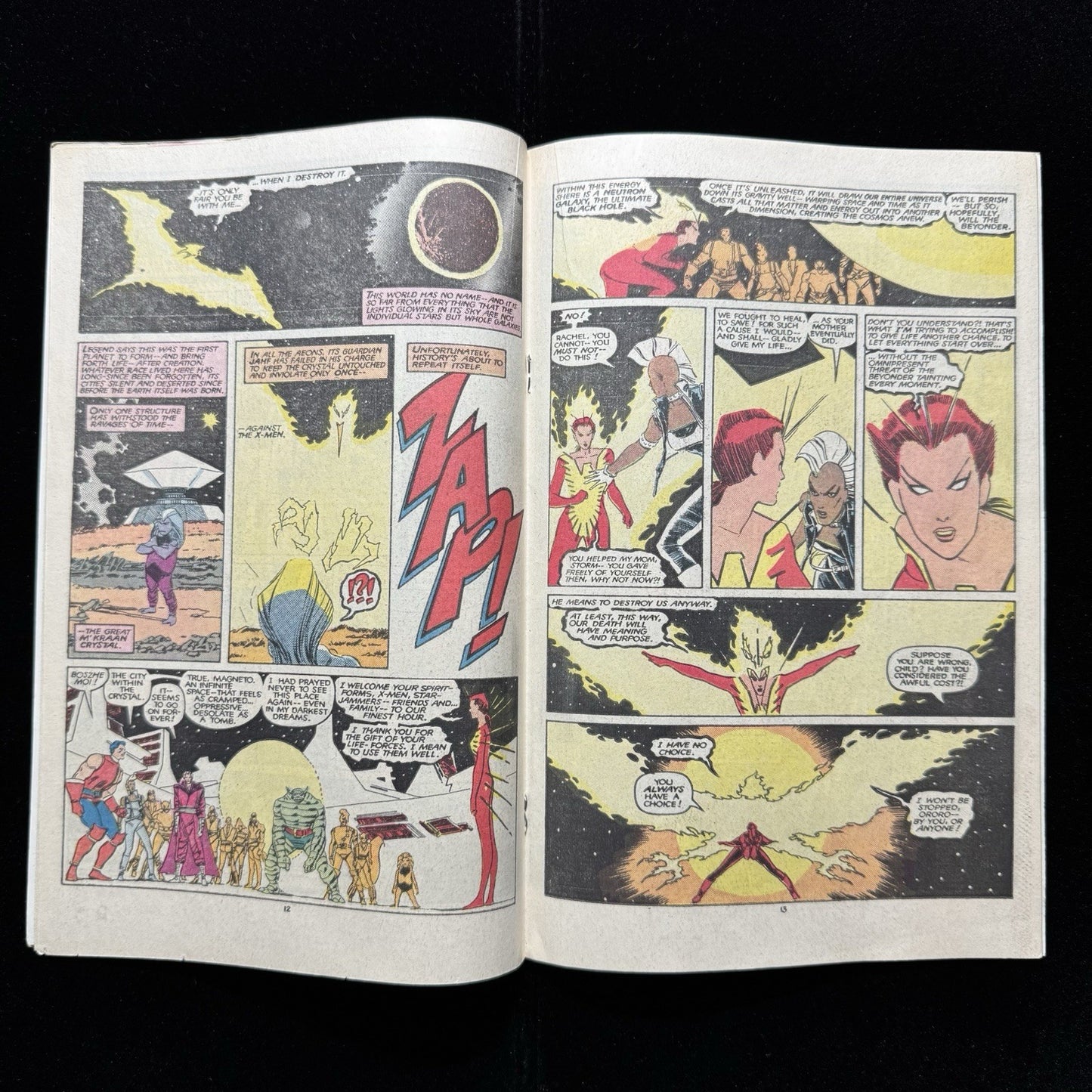 Uncanny X-Men 203 - Copper Age Marvel Comics 1986