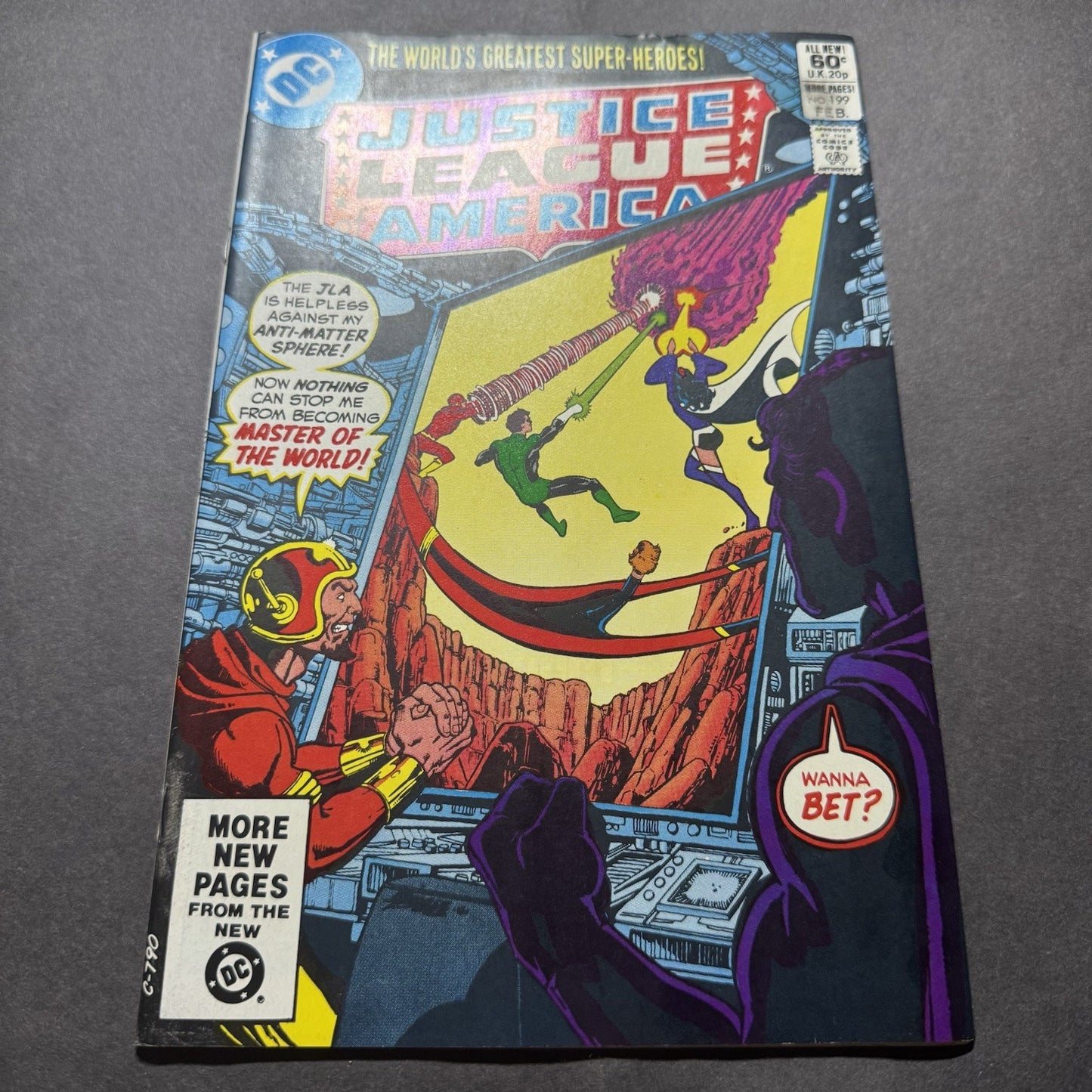 Justice League 199 - Bronze Age Dc Comics 1982