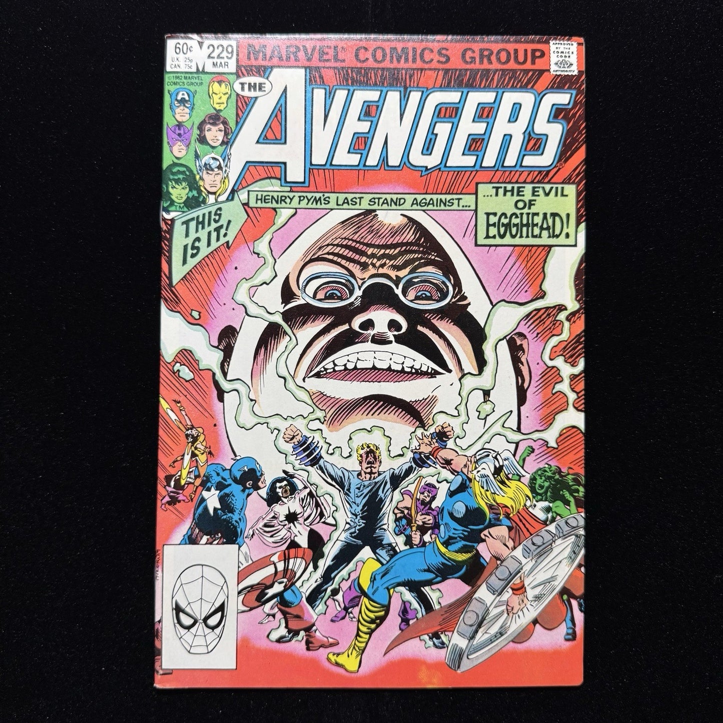 Avengers 229 - Bronze Age Marvel Comics 1983