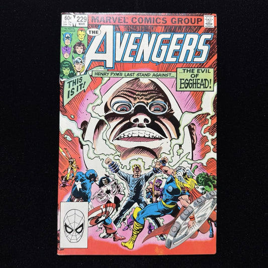 Avengers 229 - Bronze Age Marvel Comics 1983