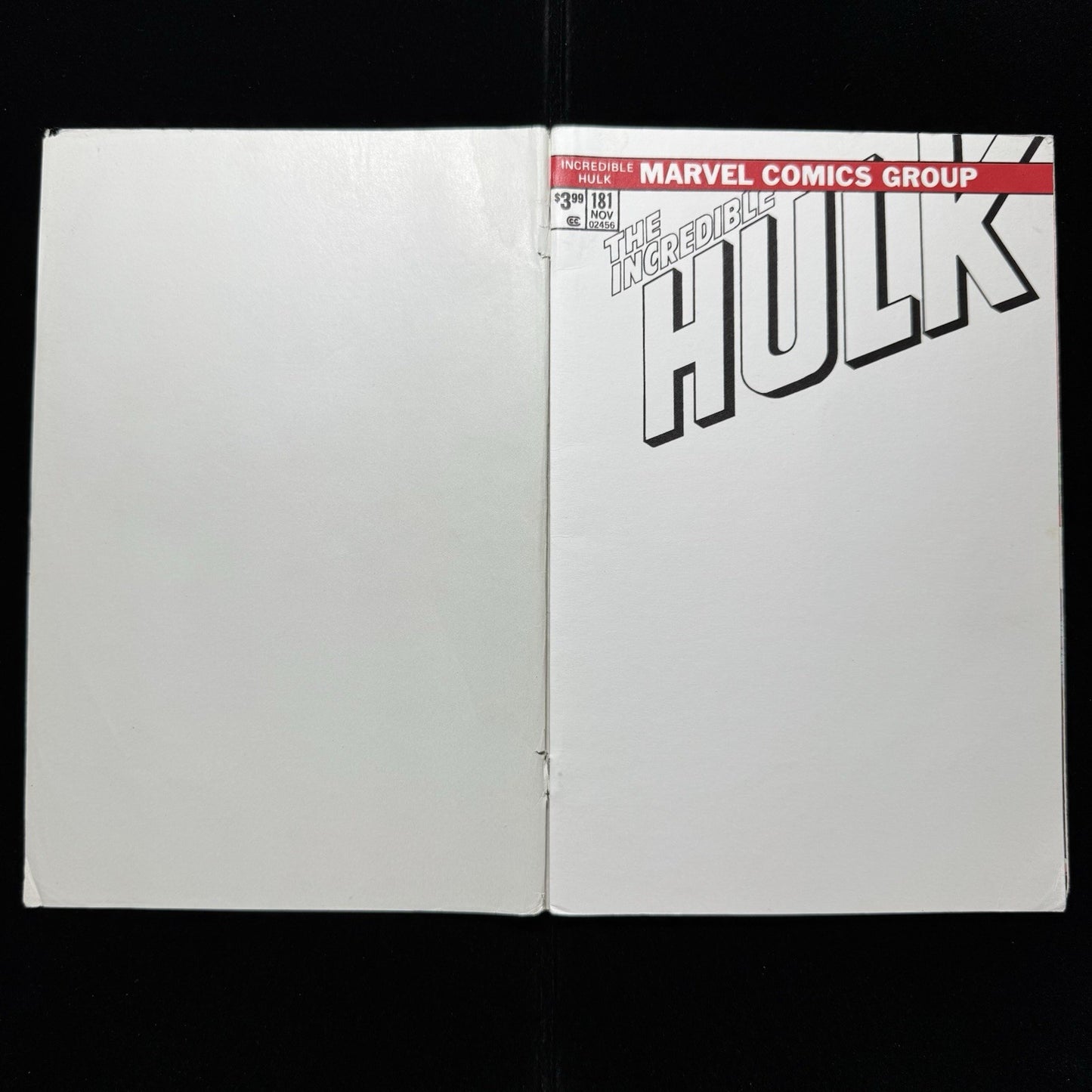 Incredible Hulk 181 - Exclusive Facsimile - Modern Age Marvel Comics 2019