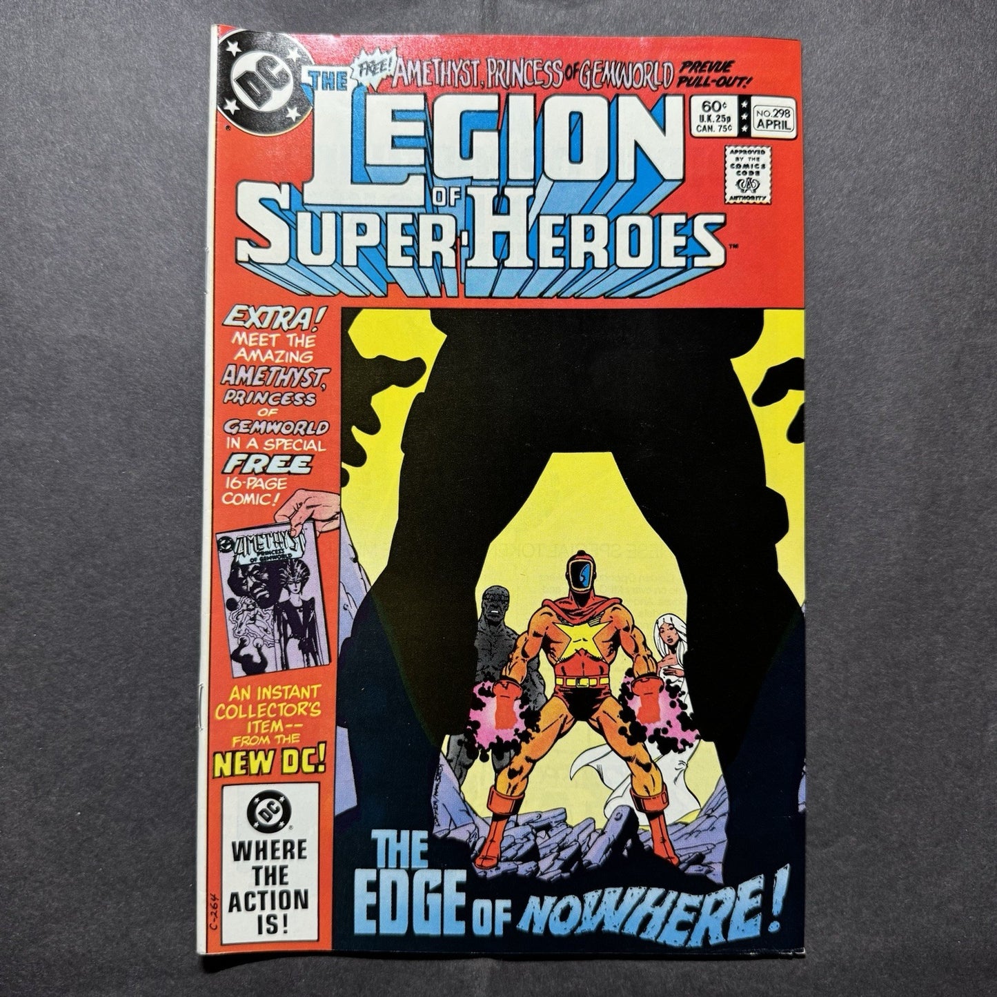 Legion Of Super-Heroes 298 - 1st App Of Amethyst - Bronze Age Dc Comics 1983