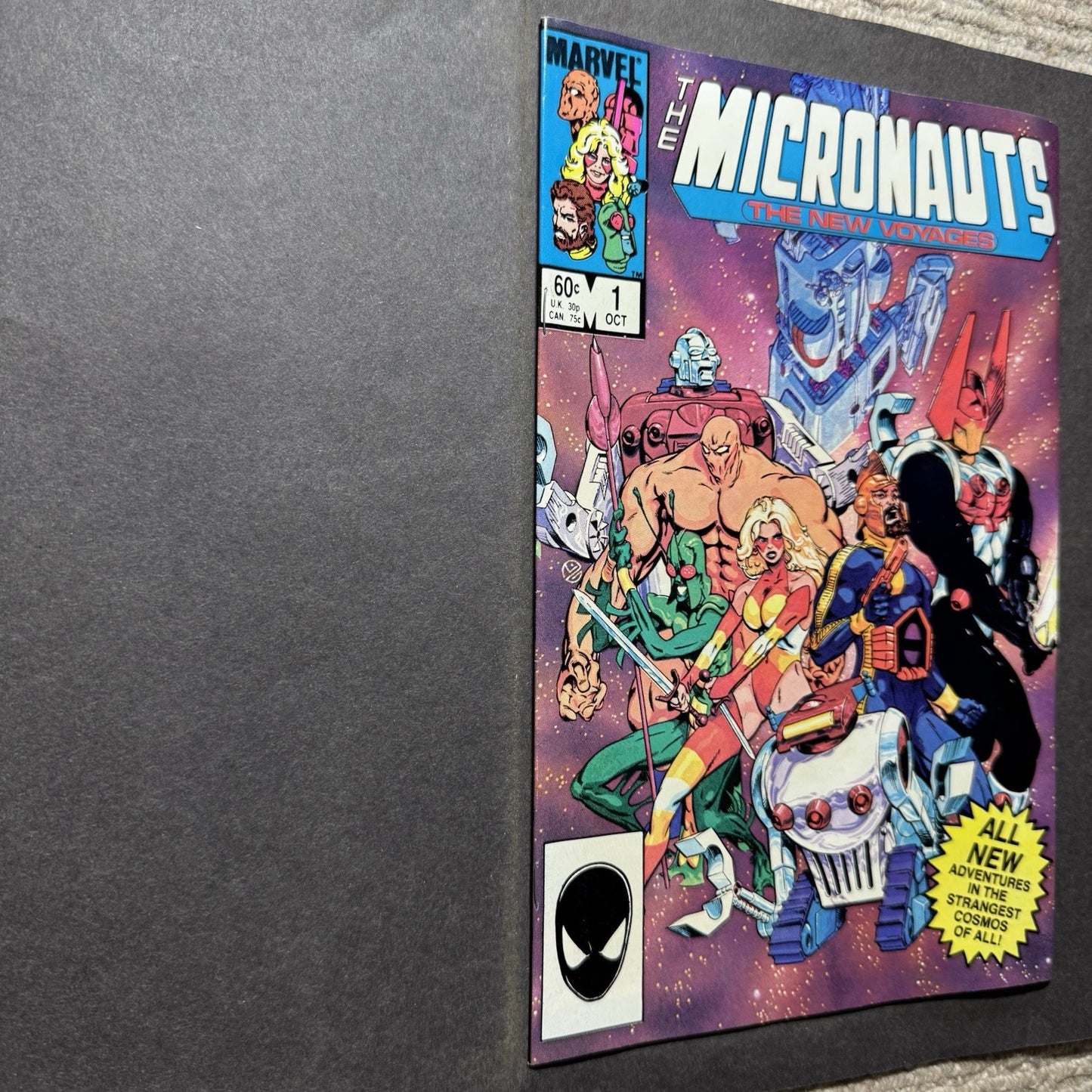 Micronauts The New Voyages 1 - Copper Age Marvel Comics 1984