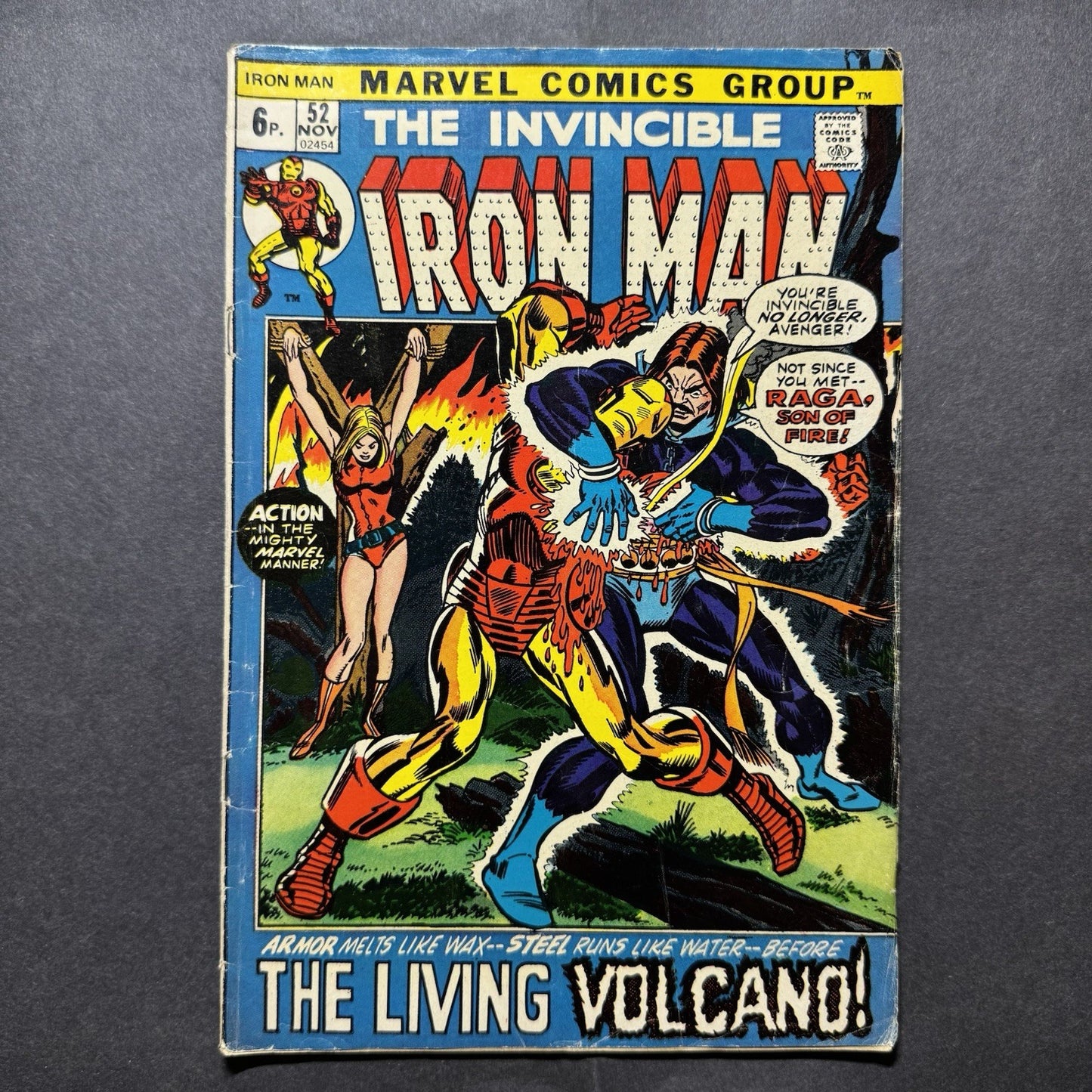 Iron Man 52 - Bronze Age Marvel Comics 1972