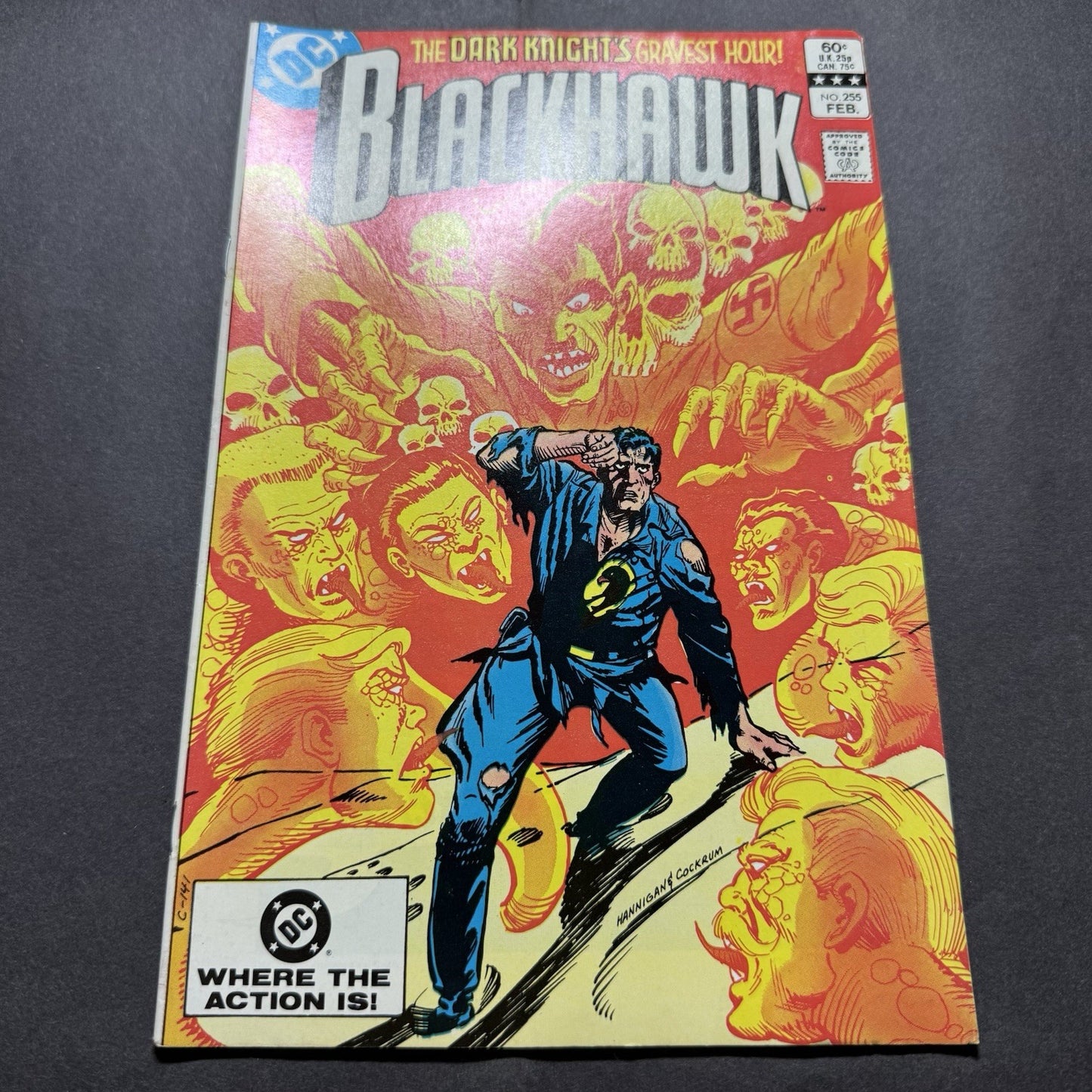 Blackhawk 255 - Bronze Age Dc Comics 1983