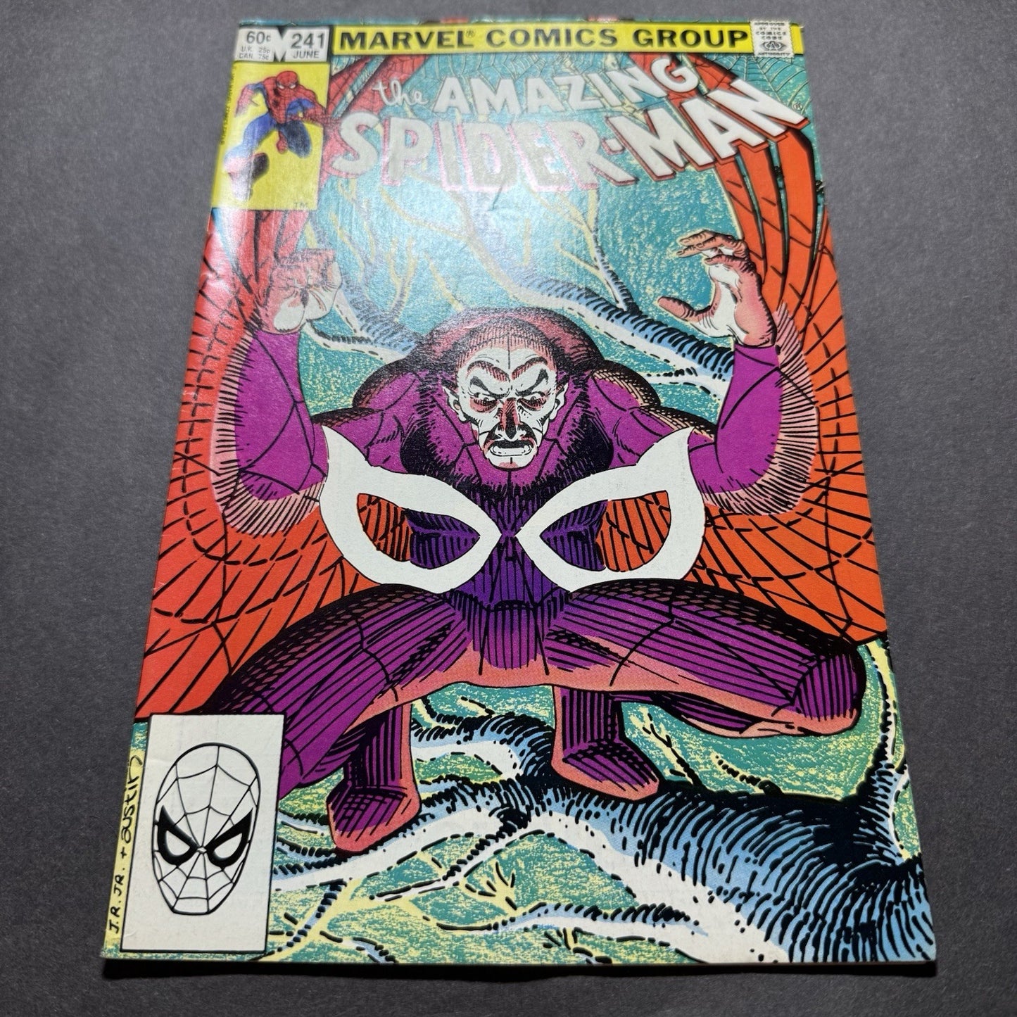 Amazing Spider-Man 241 - Origin Of Vulture - Bronze Age Marvel Comics 1983